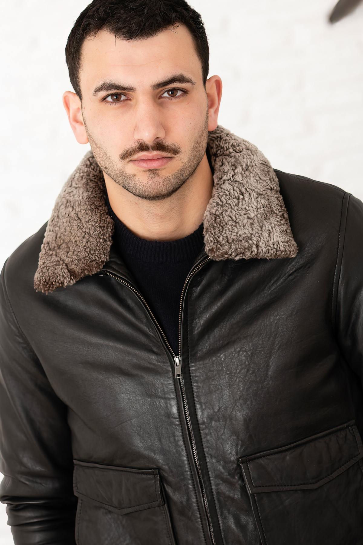 Chaqueta Hombre Serge Pariente PILOT SP BLACK — vista 3