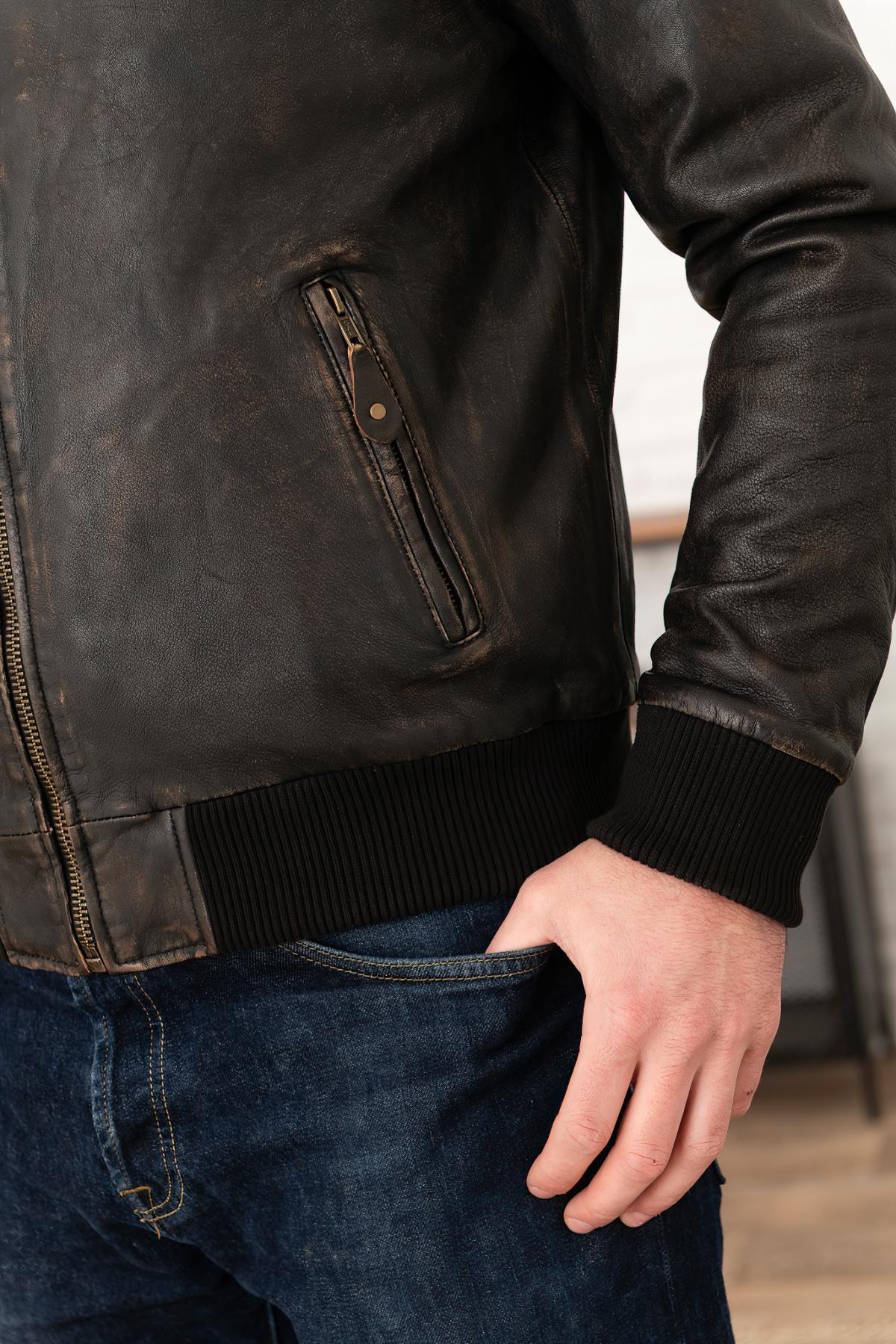 Giacche Uomo Serge Pariente BONBON BEIGE/BLACK — vista 5