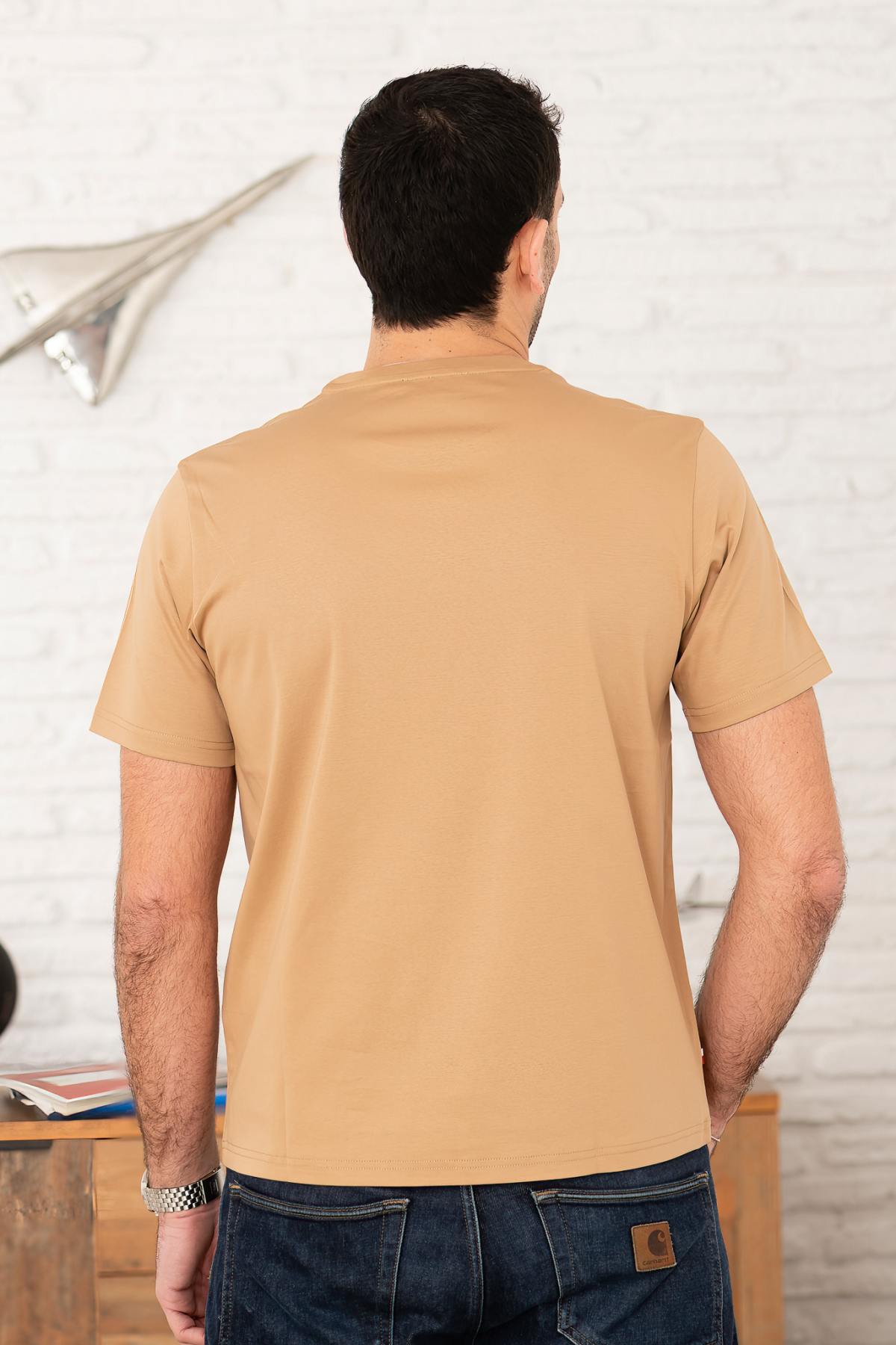 Herren T-shirt Patrouille De France TERRA MERCERISE DARK BEIGE — Ansicht 4