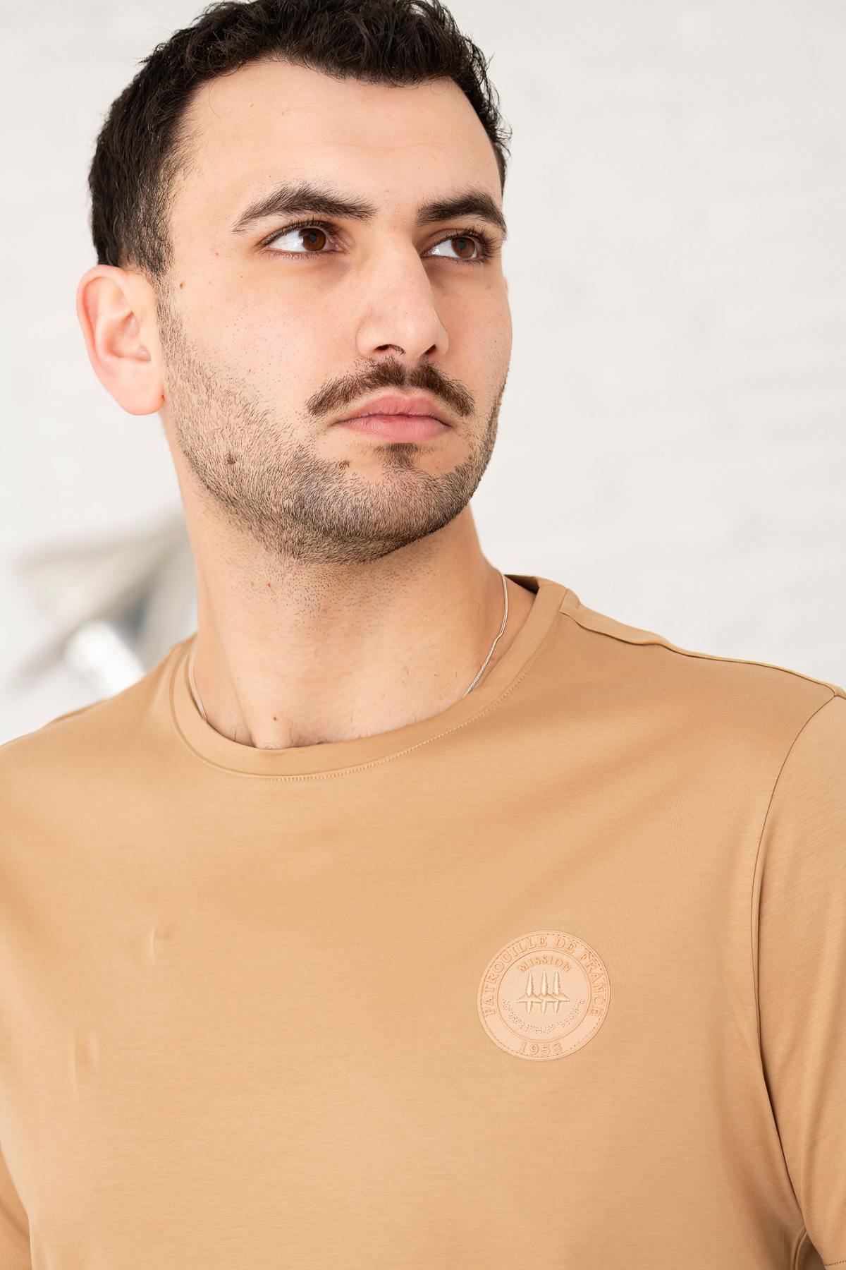 Herren T-shirt Patrouille De France TERRA MERCERISE DARK BEIGE — Ansicht 5