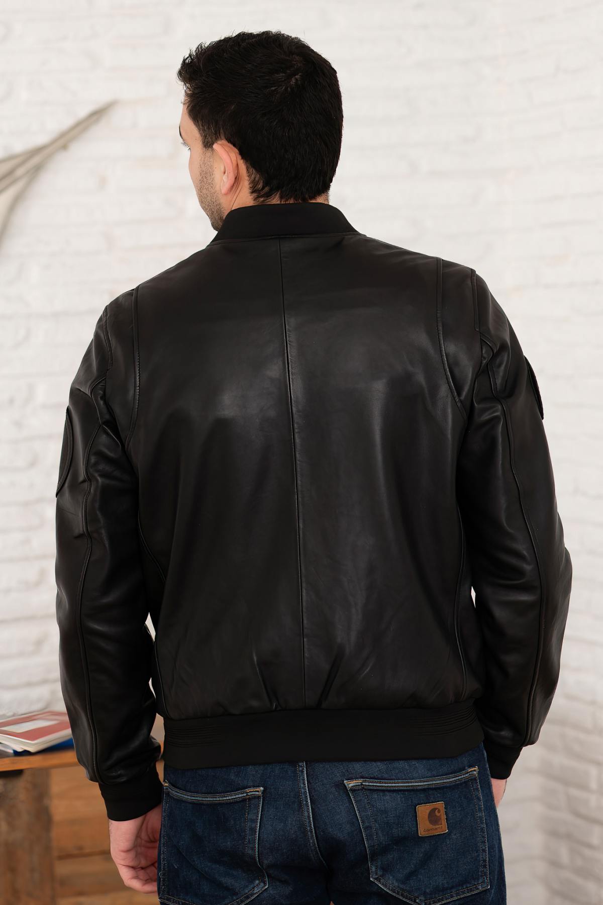 Giacche Uomo Patrouille De France FAUCON PALOMA BLACK — vista 5