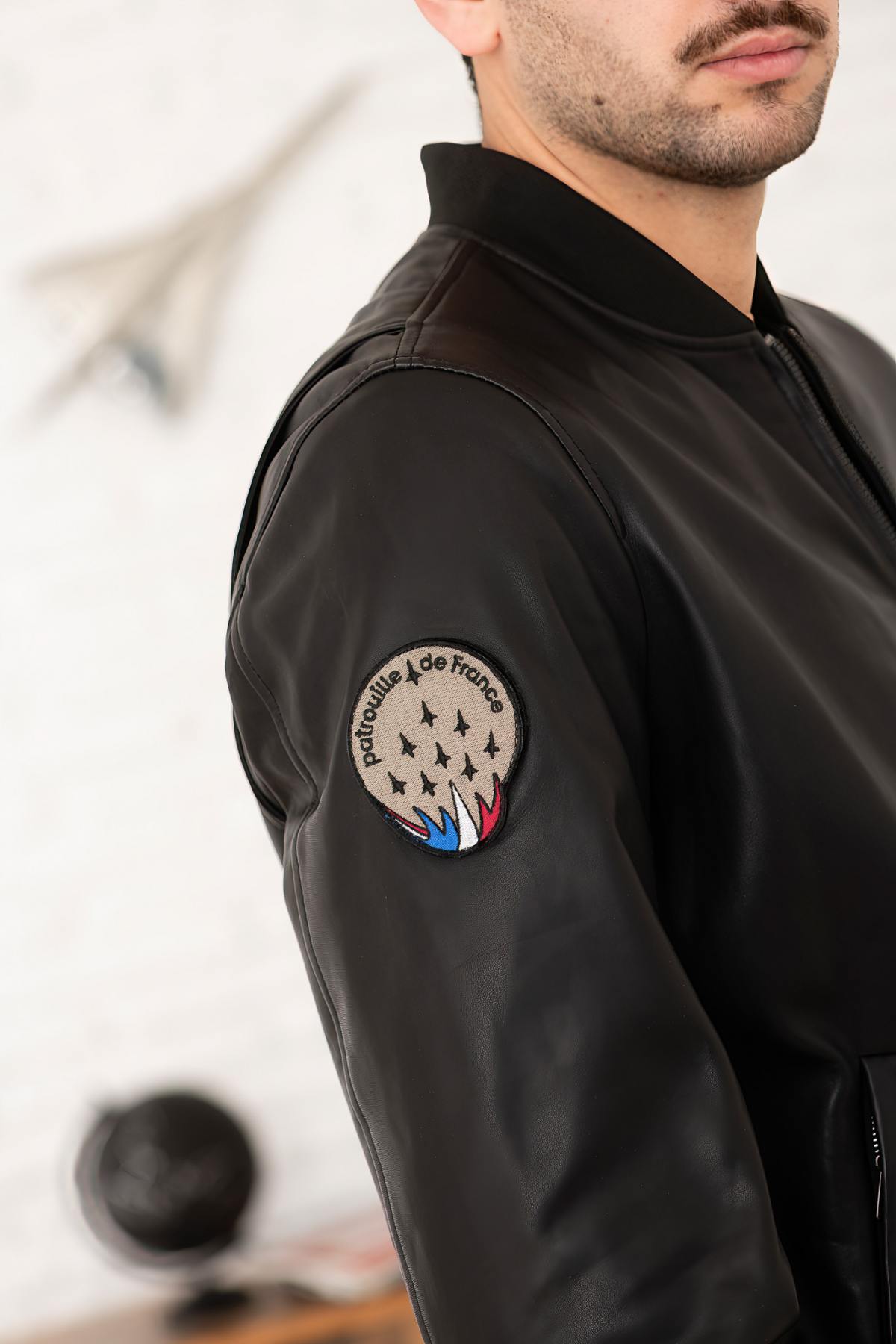 Giacche Uomo Patrouille De France FAUCON PALOMA BLACK — vista 2