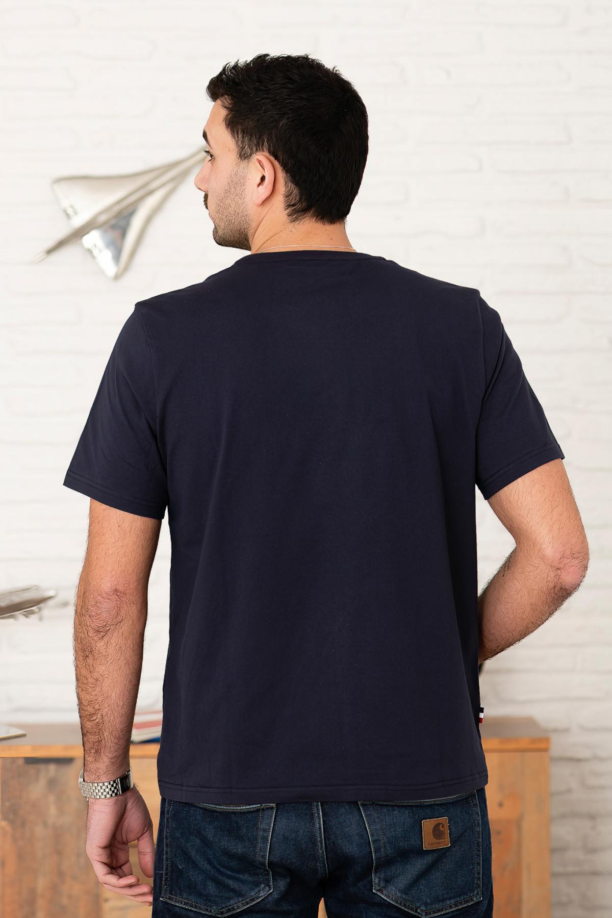 Herren T-shirt Patrouille De France WING OLYH NAVY BLUE — Ansicht 4