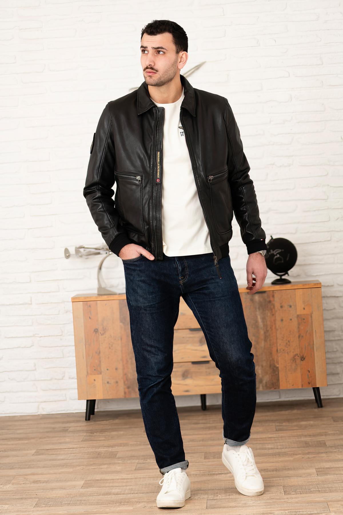 Herren Jacke Patrouille De France FIREFLY EARTH BLACK — Ansicht 6
