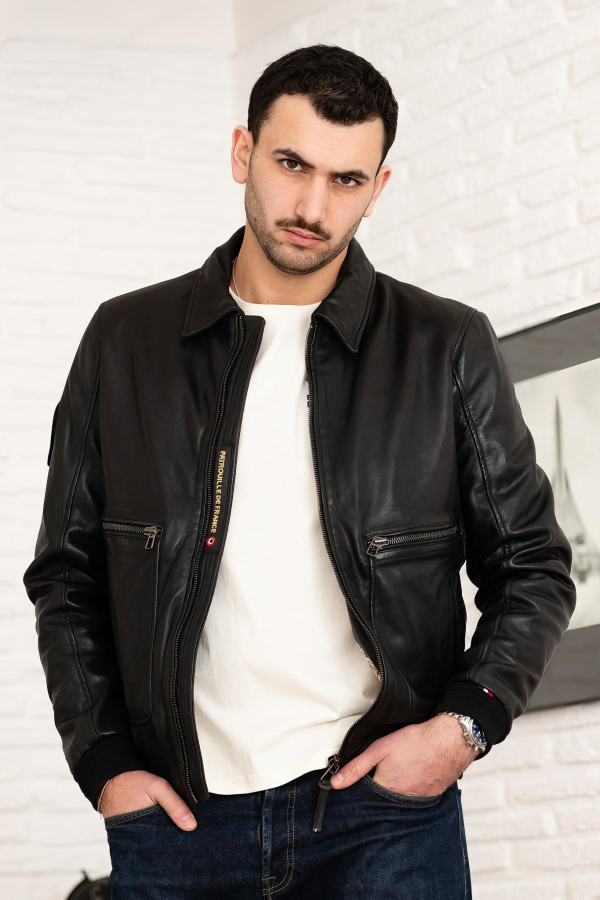 Herren Jacke Patrouille De France FIREFLY EARTH BLACK — Ansicht 8