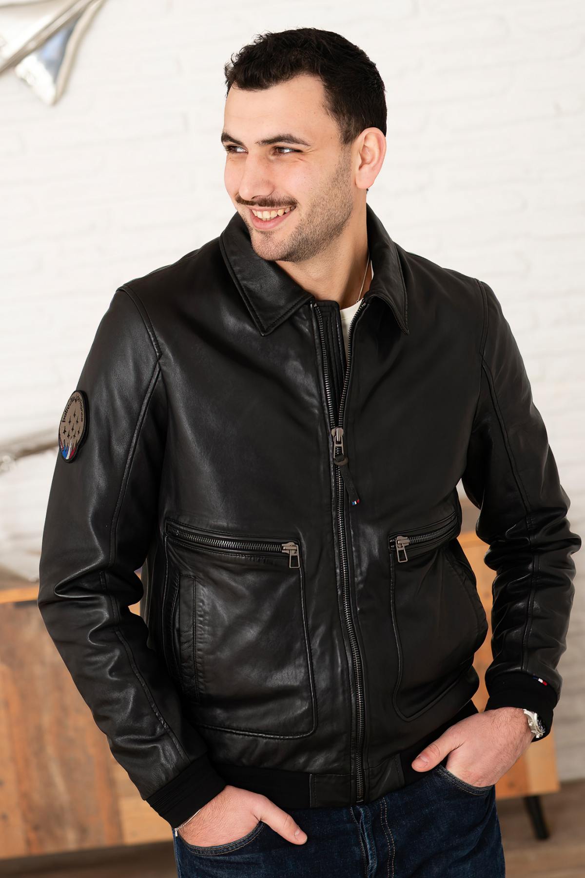 Herren Jacke Patrouille De France FIREFLY EARTH BLACK — Ansicht 4