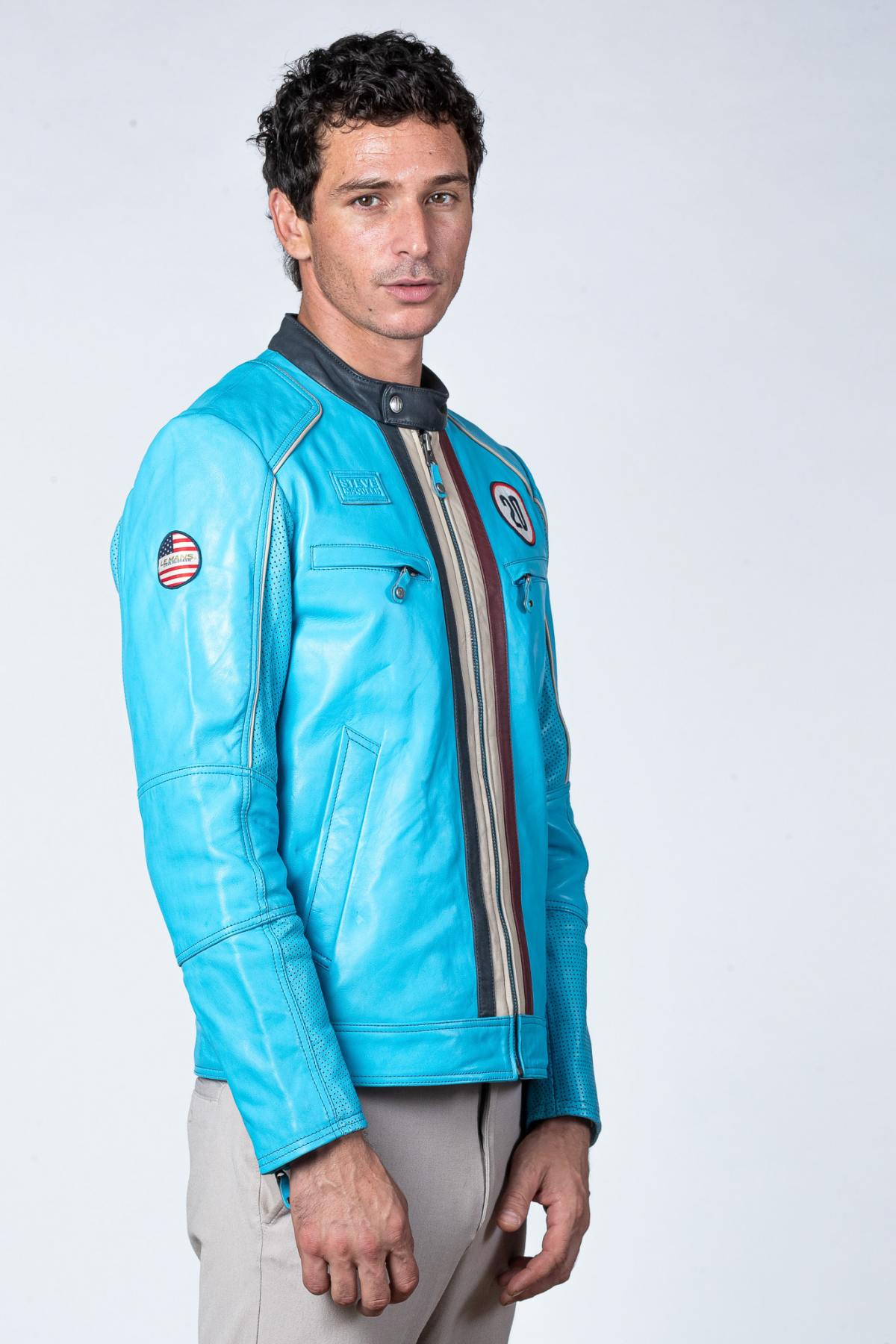 Herren Jacke Steve Mcqueen LIAM NORSE BLUE — Ansicht 12