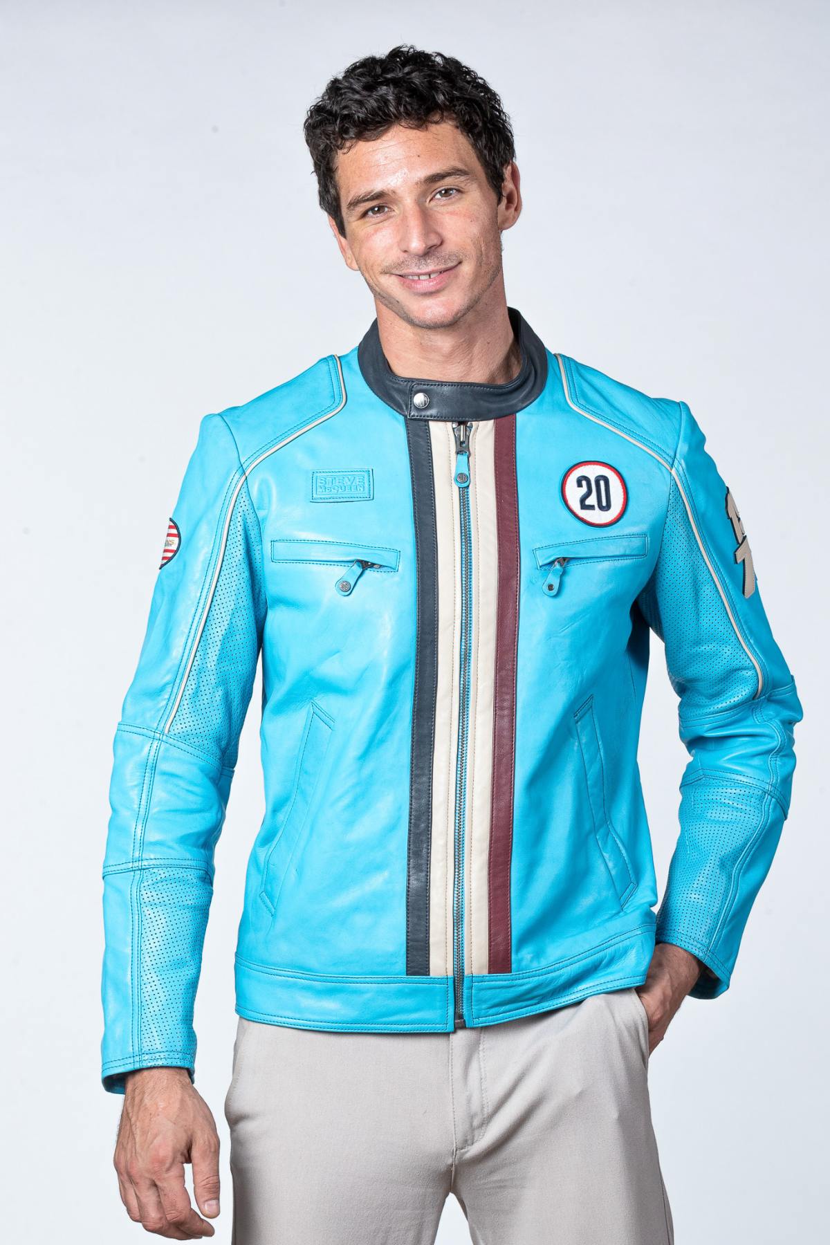 Herren Jacke Steve Mcqueen LIAM NORSE BLUE — Ansicht 11