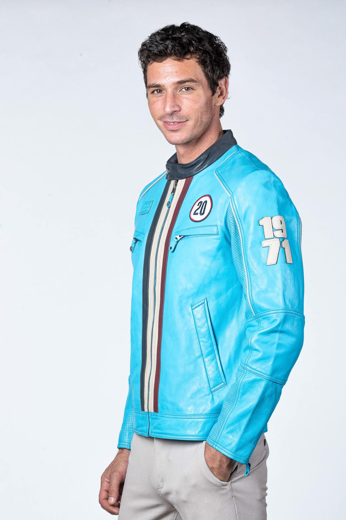 Herren Jacke Steve Mcqueen LIAM NORSE BLUE — Ansicht 9