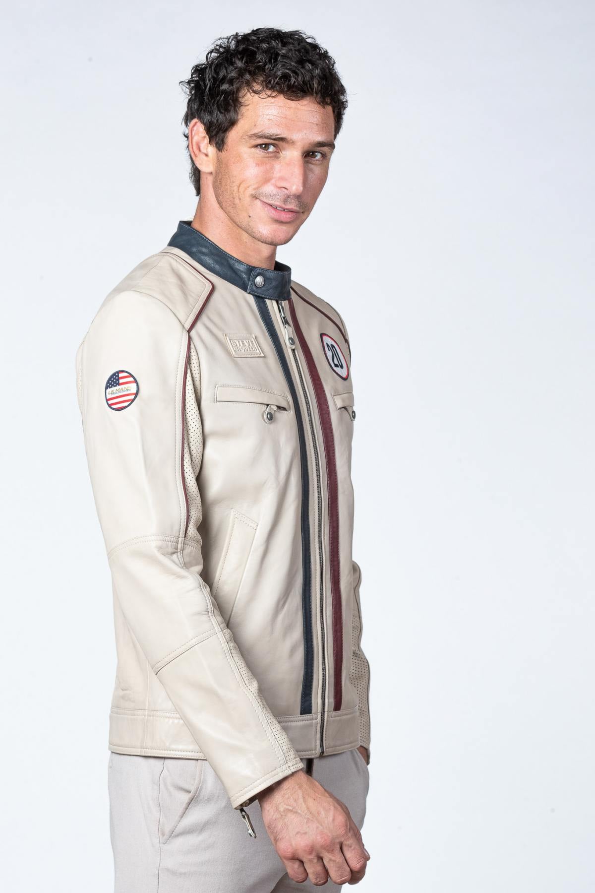 Chaqueta Hombre Steve Mcqueen LIAM ECRU — vista 5
