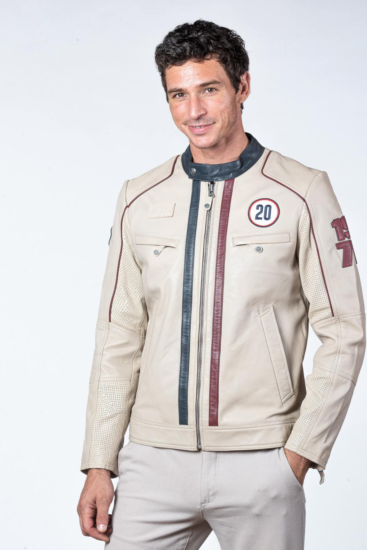 Chaqueta Hombre Steve Mcqueen LIAM ECRU — vista 1