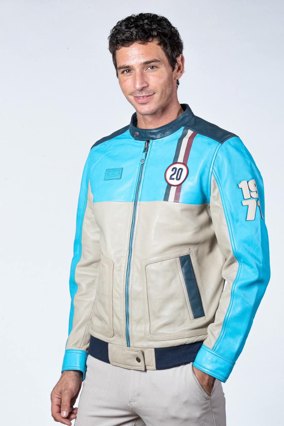 Chaqueta Hombre Steve Mcqueen TITUS NORSE BLUE — vista 2