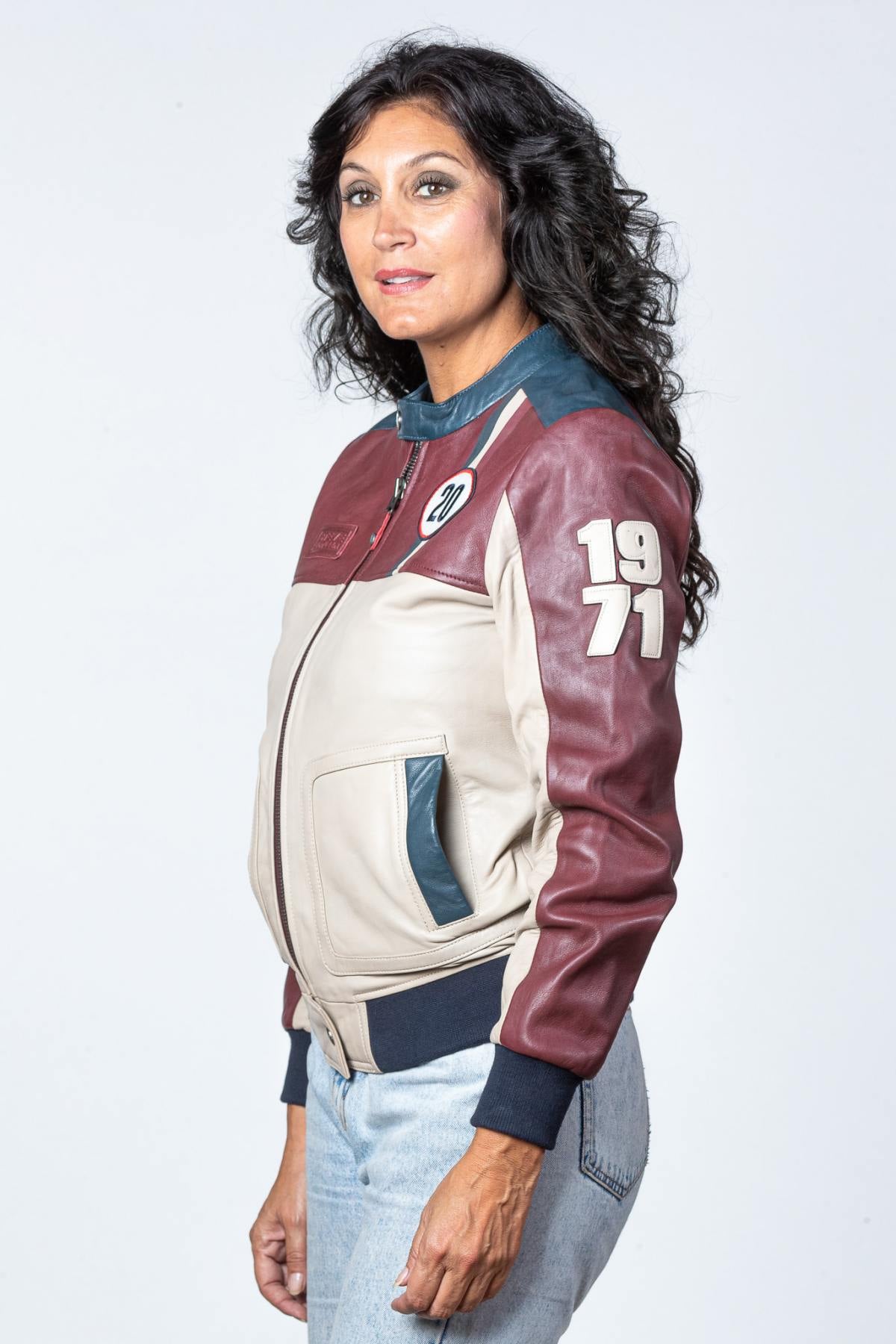 Chaqueta Mujeres Steve Mcqueen DANICA DARK RED — vista 2