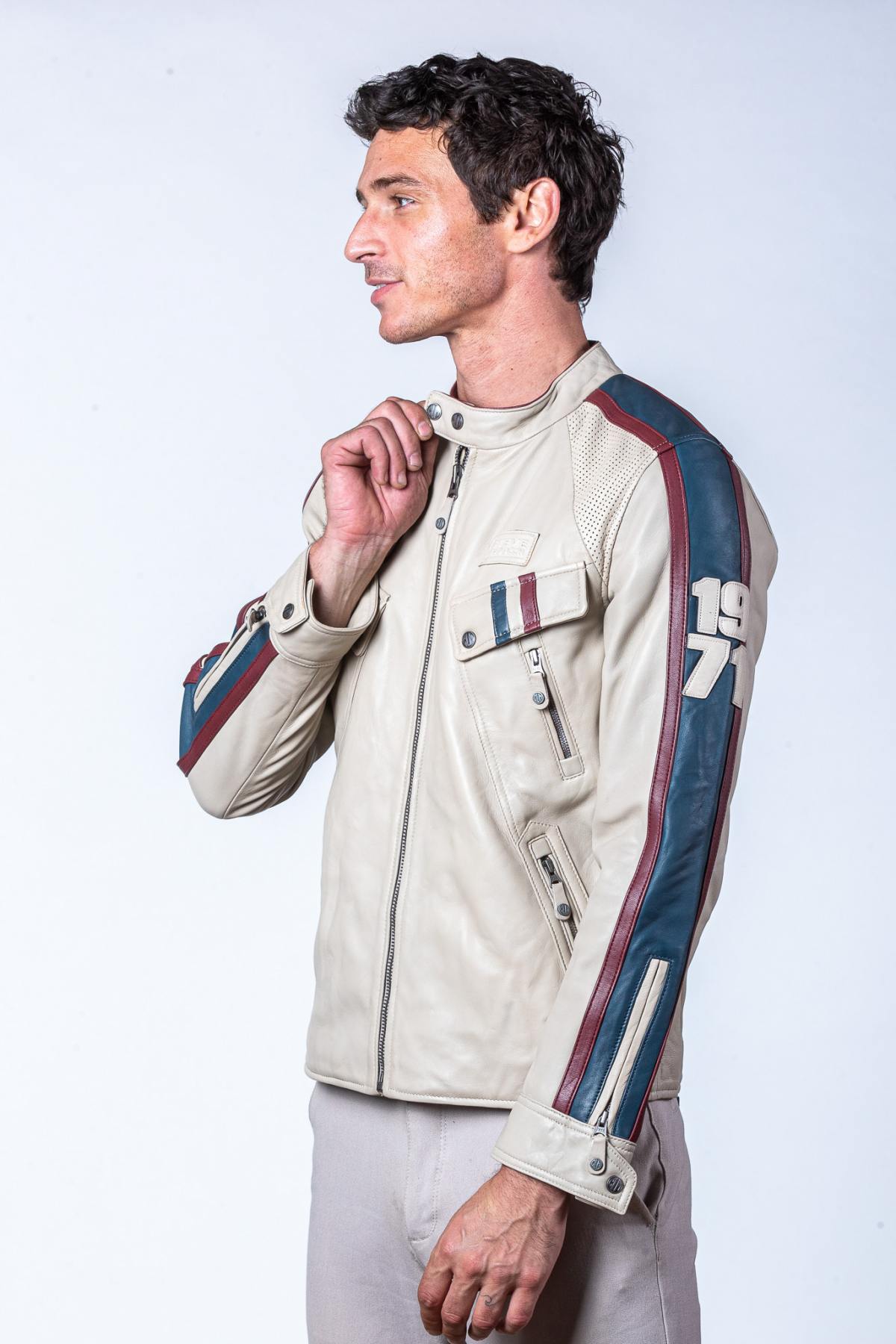 Chaqueta Hombre Steve Mcqueen AUGUST ECRU — vista 2