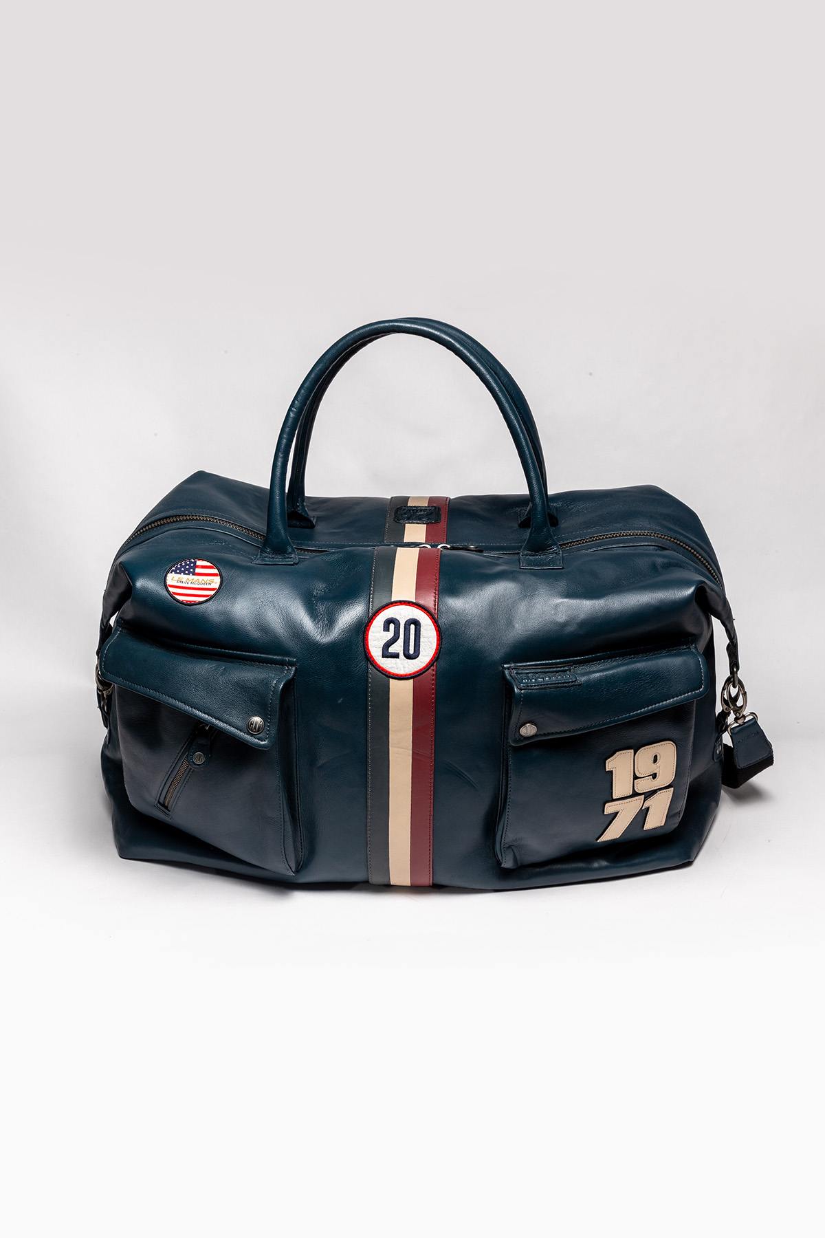 Bolsos Hombre Steve Mcqueen DEAN6 72H ROYAL BLUE — vista 2