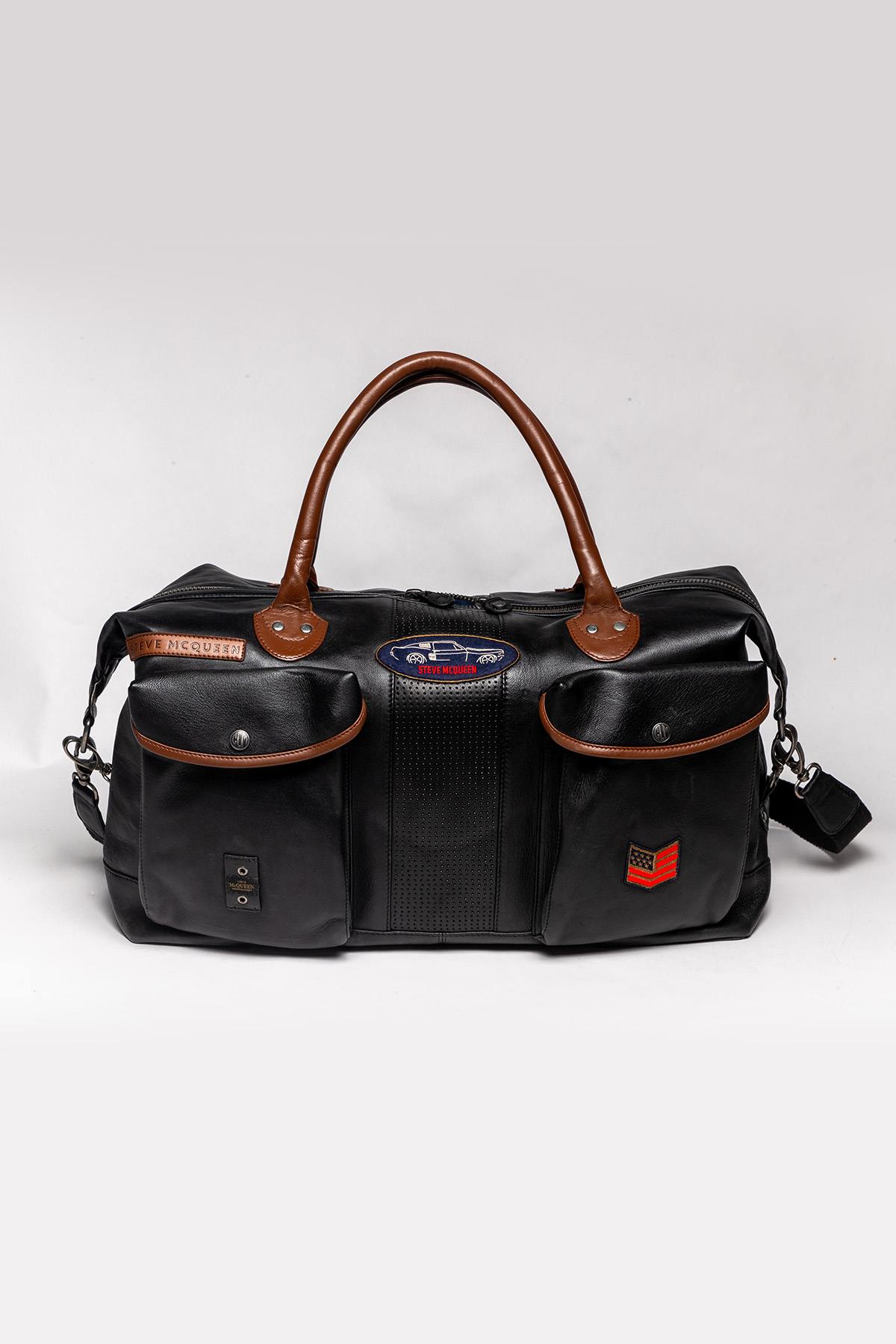 Sacs Homme Steve Mcqueen DUKE 48H BLACK — vue 1