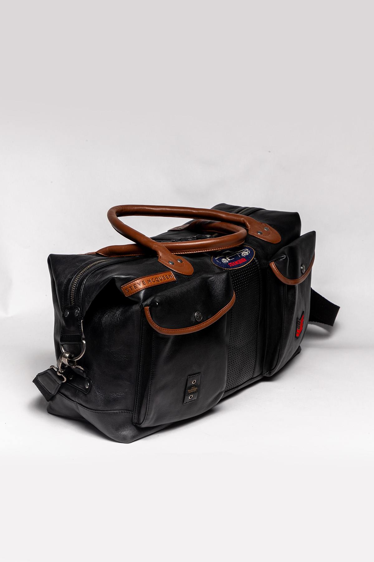 Sacs Homme Steve Mcqueen DUKE 48H BLACK — vue 3