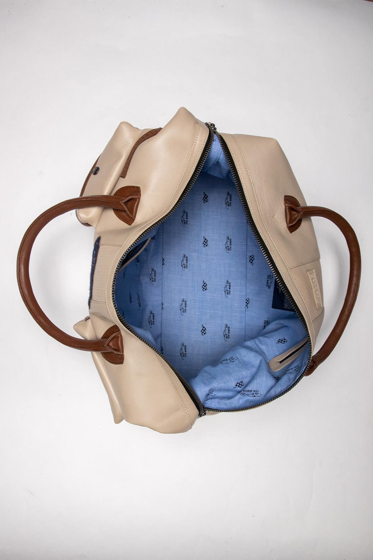Bolsos Hombre Steve Mcqueen DUKE 48H ECRU — vista 3
