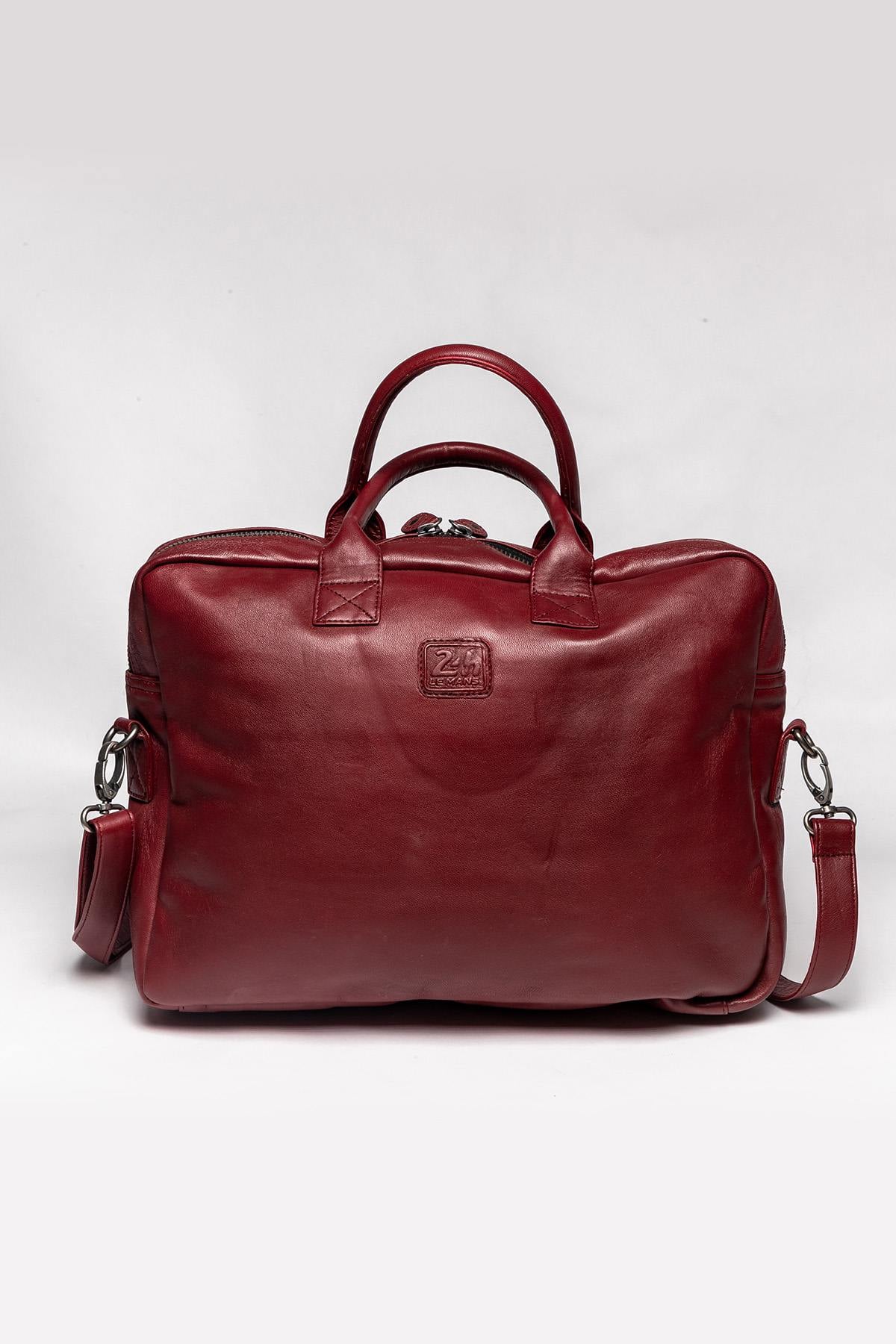 Herren Taschen Steve Mcqueen WAYNE6 MESSENGER DARK RED — Ansicht 2