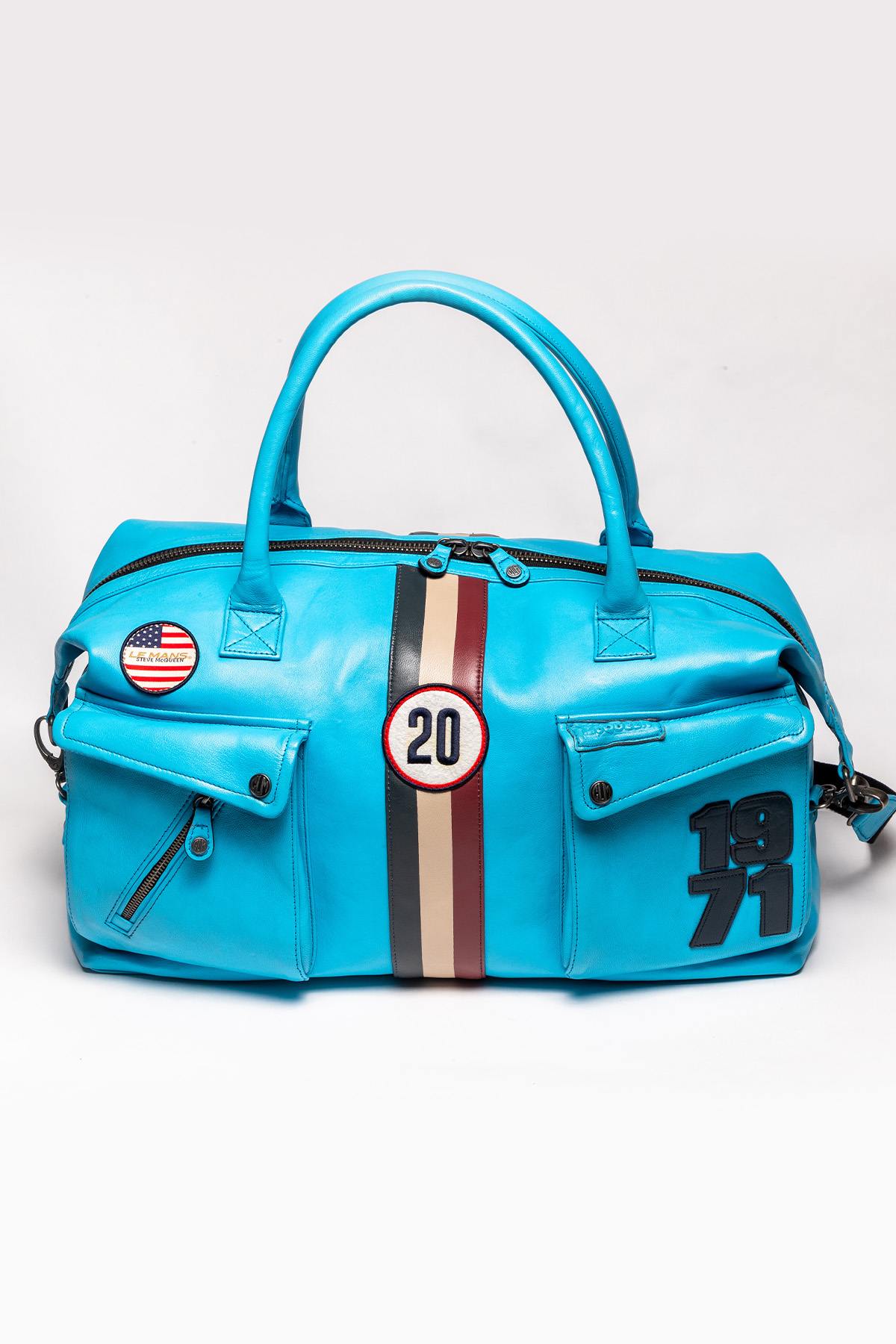 Herren Taschen Steve Mcqueen NOLAN6 48H NORSE BLUE — Ansicht 3