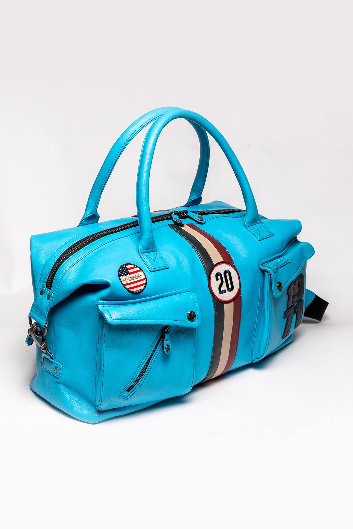 Herren Taschen Steve Mcqueen NOLAN6 48H NORSE BLUE — Ansicht 7