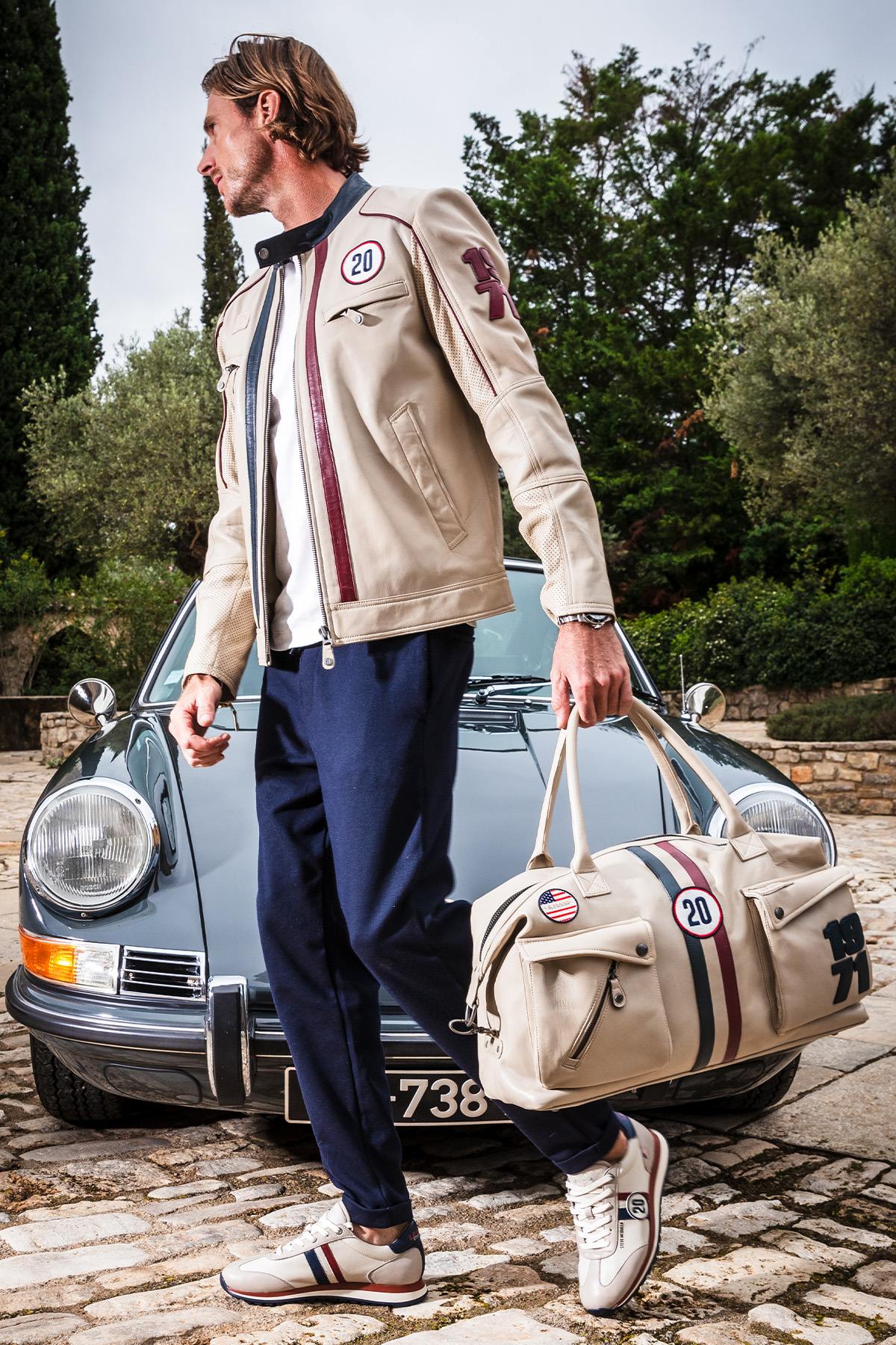 Borse Uomo Steve Mcqueen NOLAN6 48H ECRU — vista 2