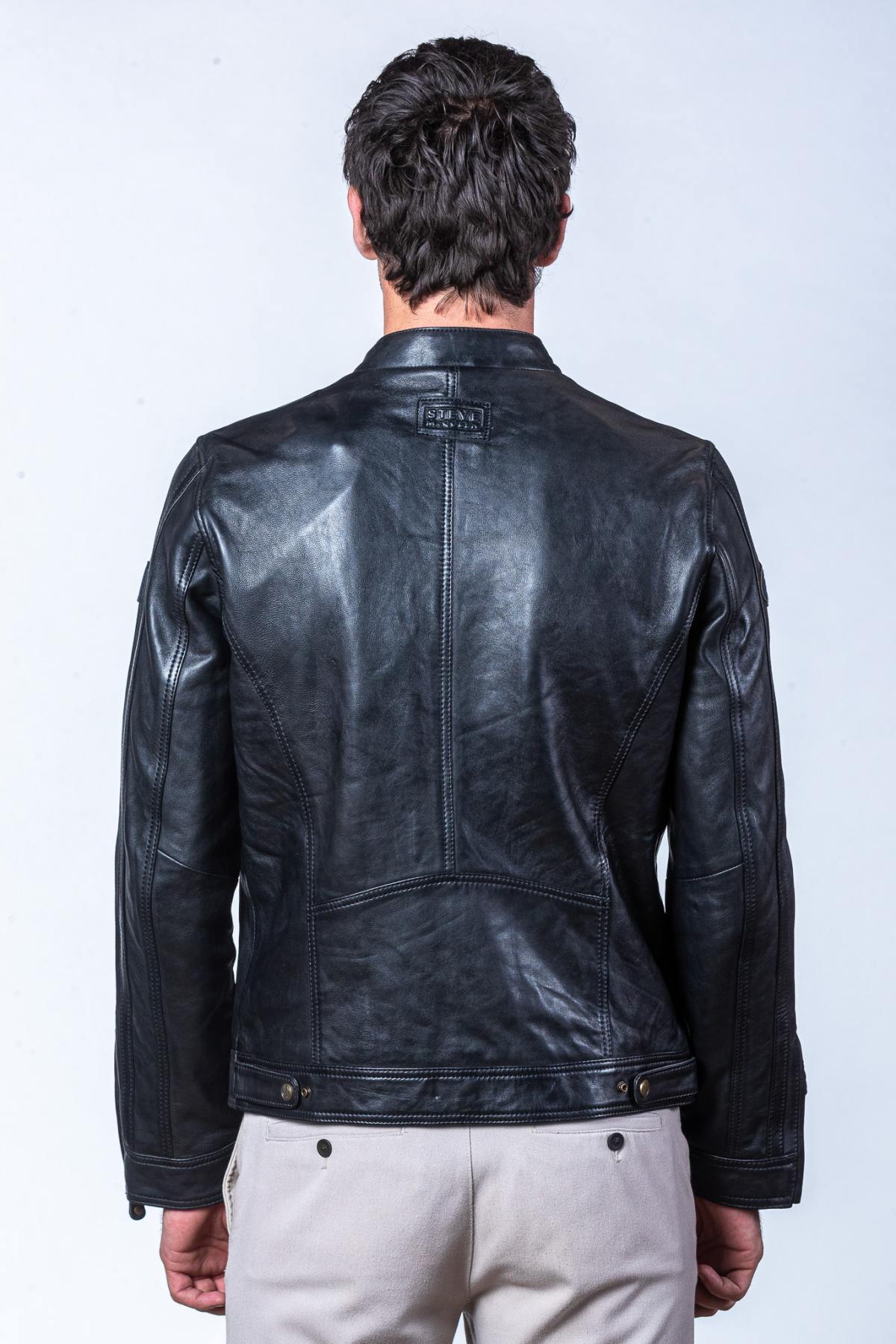Herren Jacke Steve Mcqueen DENNIS2 BLACK — Ansicht 4