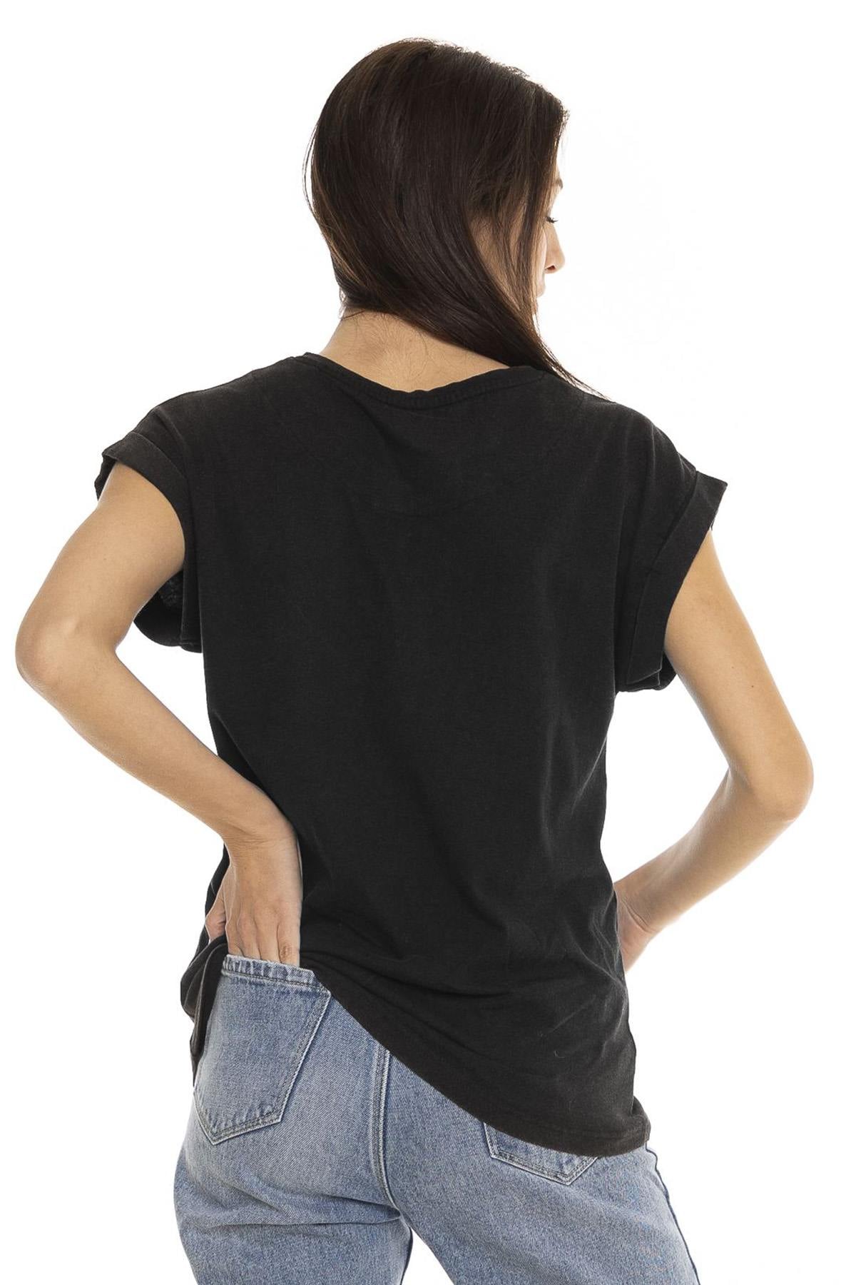 Camiseta Mujeres Von Dutch TSHIRT VEGE B — vista 3