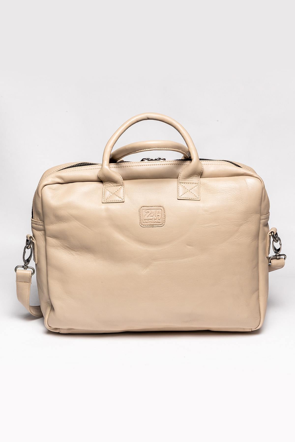 Sacs Homme Steve Mcqueen WAYNE6 MESSENGER ECRU — vue 2