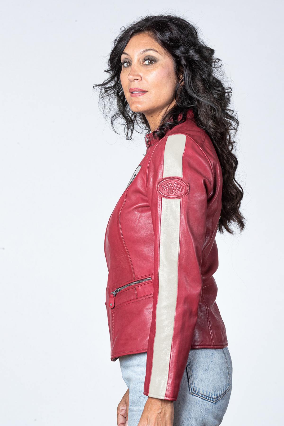 Damen Jacke 24h Le Mans AMANDA SHEEP CROWN RACING RED — Ansicht 4