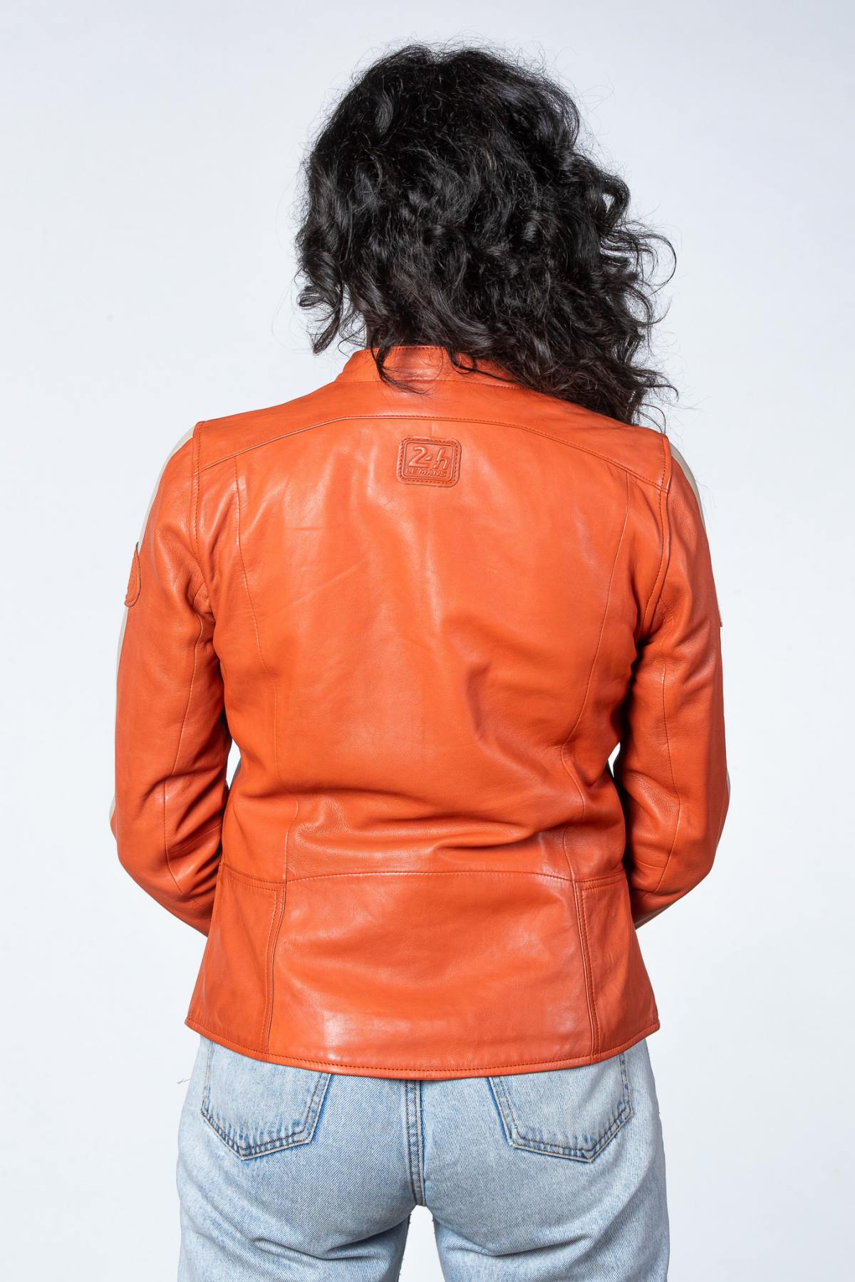 Damen Jacke 24h Le Mans AMANDA SHEEP CROWN ORANGE — Ansicht 3
