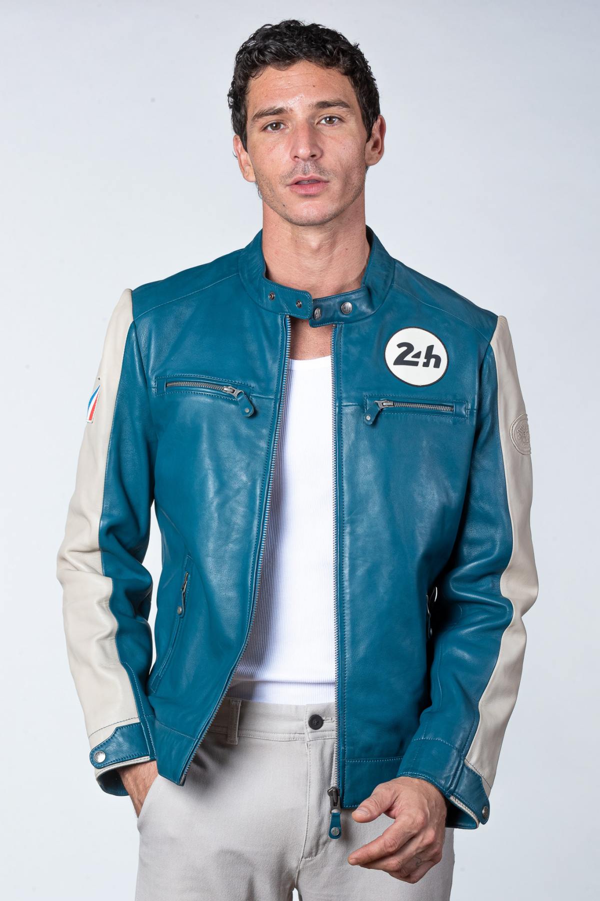 Herren Jacke 24h Le Mans MAX SHEEP CROWN OCEAN BLUE — Ansicht 1