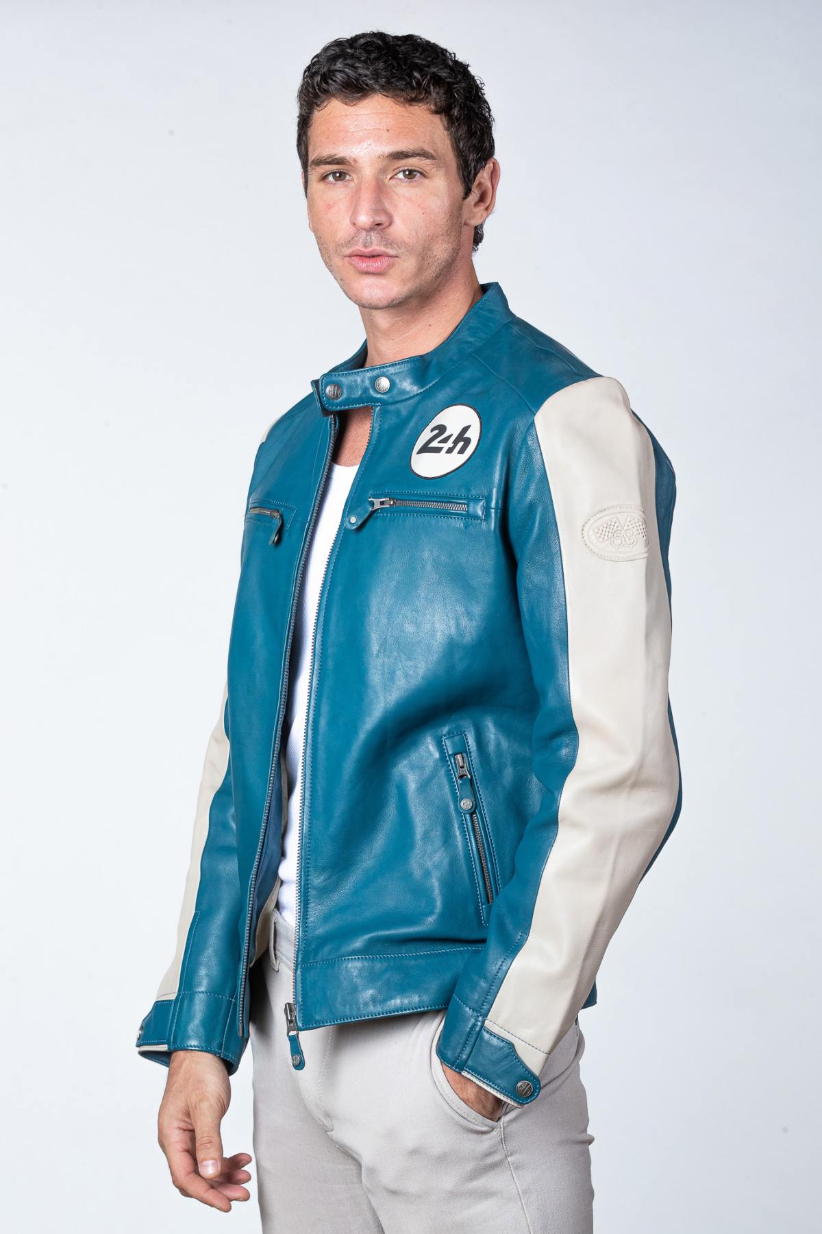 Herren Jacke 24h Le Mans MAX SHEEP CROWN OCEAN BLUE — Ansicht 2
