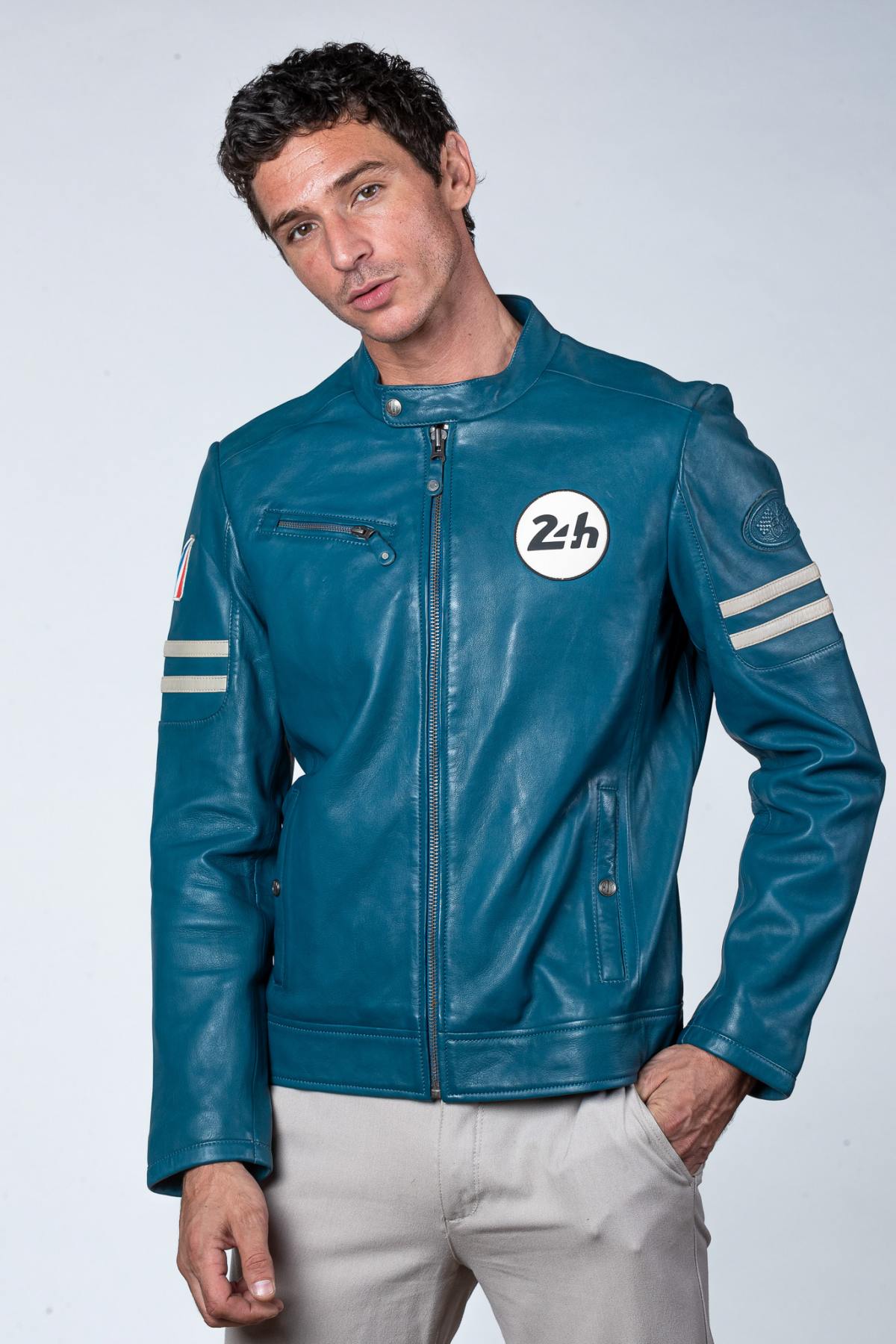 Herren Jacke 24h Le Mans ERWAN SHEEP CROWN OCEAN BLUE — Ansicht 6