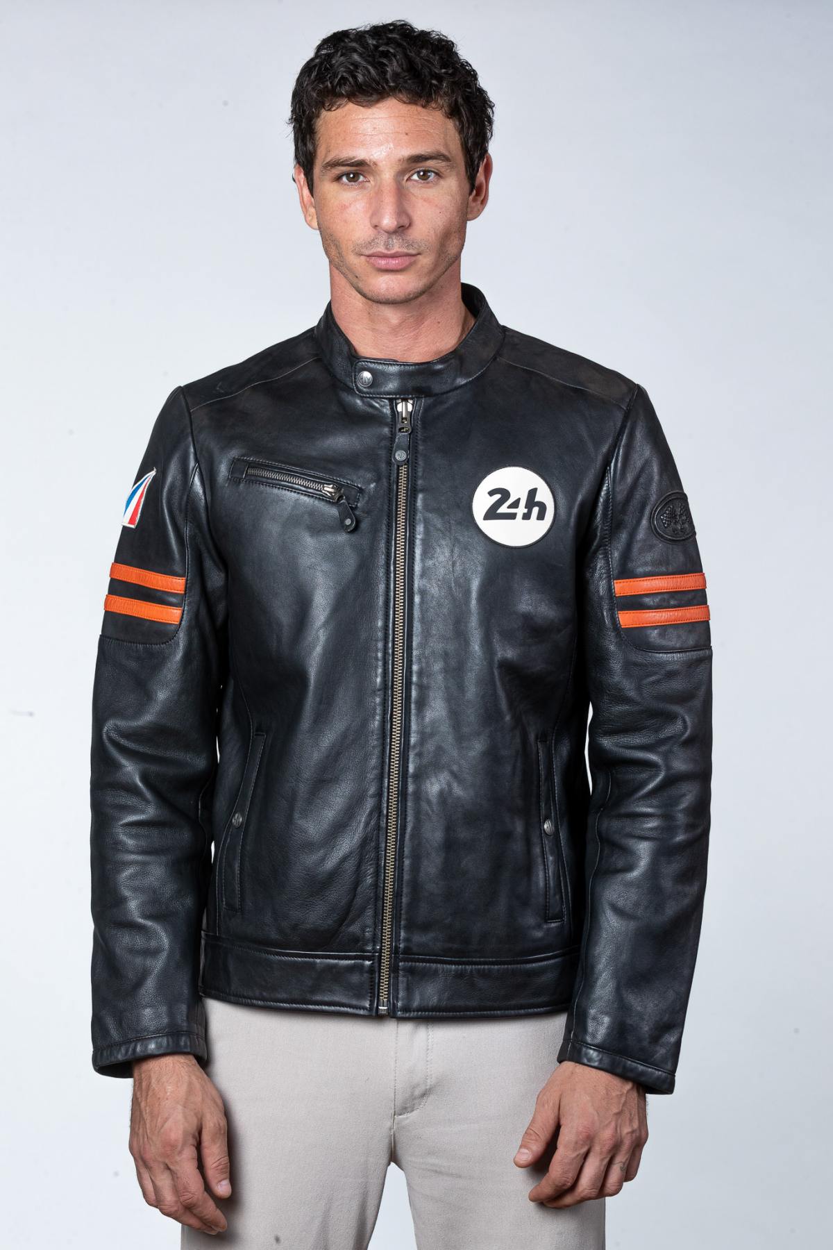 Chaqueta Hombre 24h Le Mans ERWAN SHEEP CROWN BLACK — vista 3