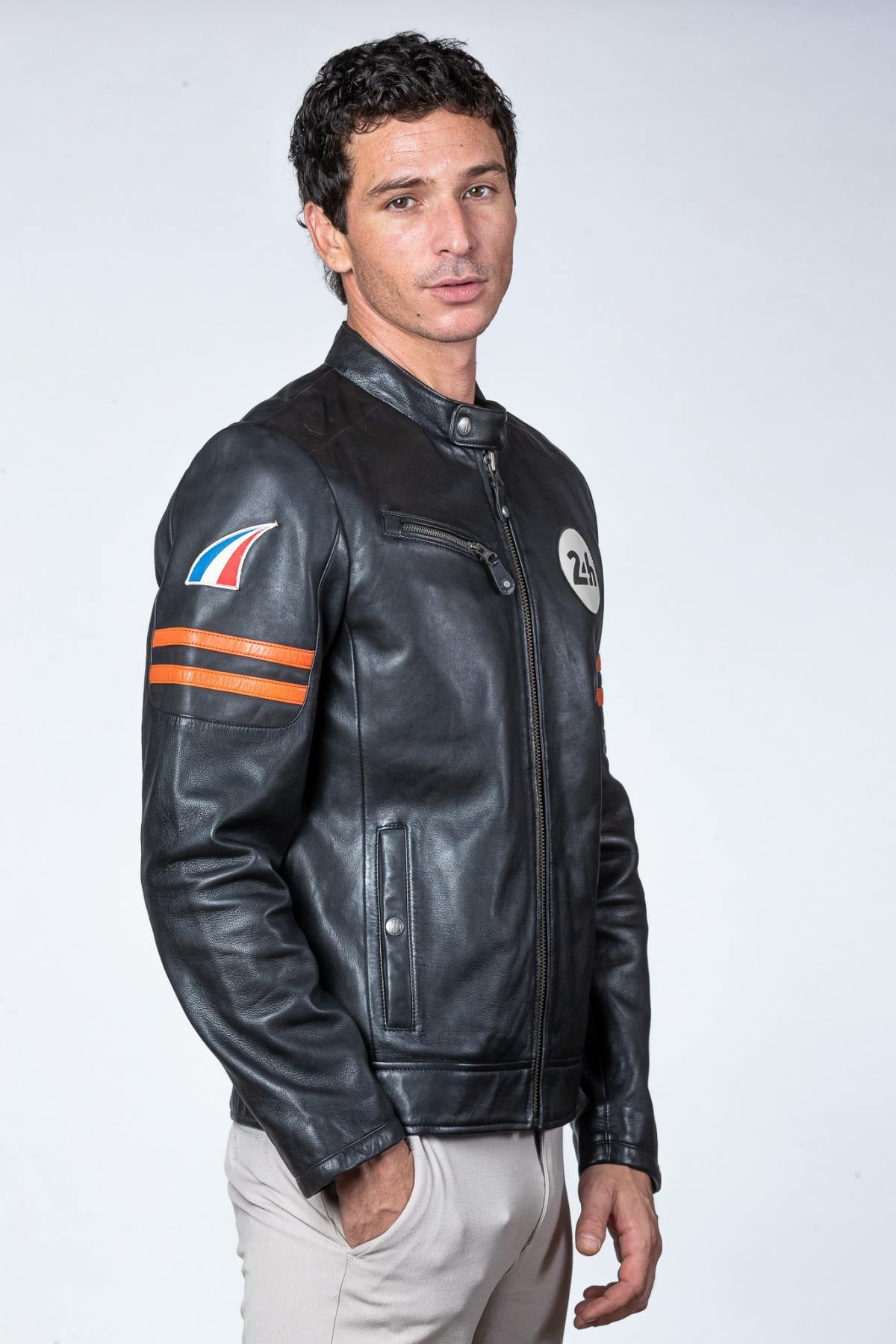 Chaqueta Hombre 24h Le Mans ERWAN SHEEP CROWN BLACK — vista 5