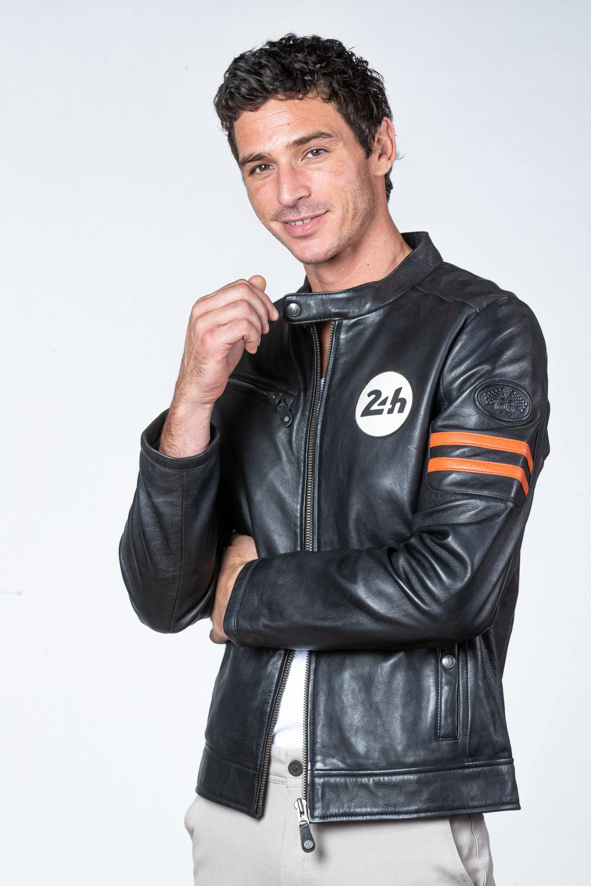 Chaqueta Hombre 24h Le Mans ERWAN SHEEP CROWN BLACK — vista 1