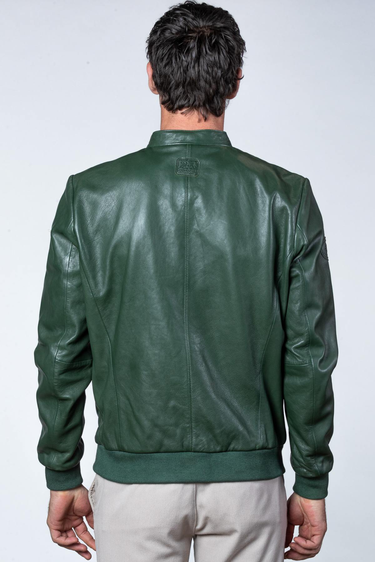 Herren Jacke 24h Le Mans DENIS SHEEP CROWN GREEN — Ansicht 3