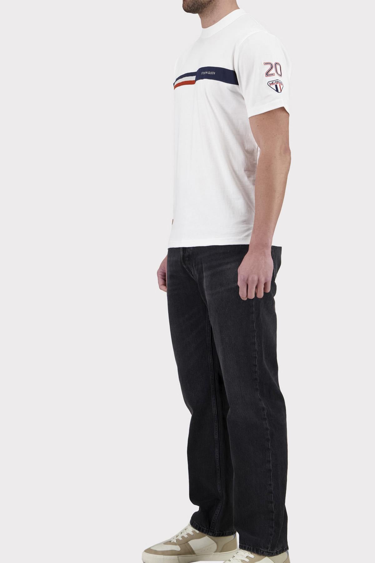 Tee Shirt Homme Steve Mcqueen TEE SHIRT TSM01-000 OFF WHITE — vue 4