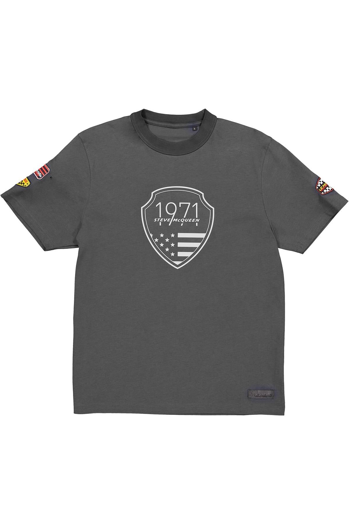 Camiseta Hombre Steve Mcqueen TEE SHIRT TSM06-105 BLACK — vista 4