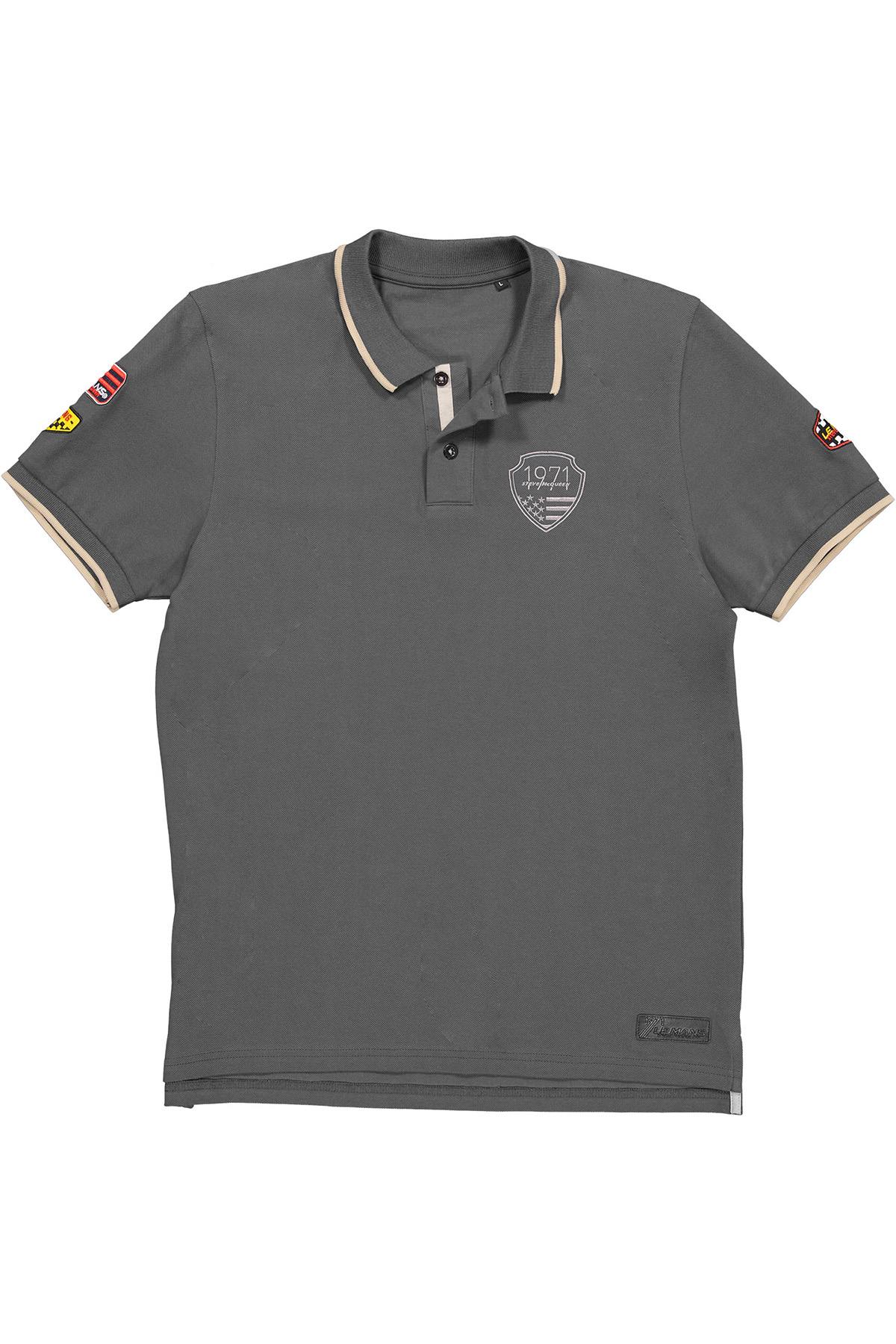 Herren Polo Steve Mcqueen POLO POM06-105 BLACK — Ansicht 4