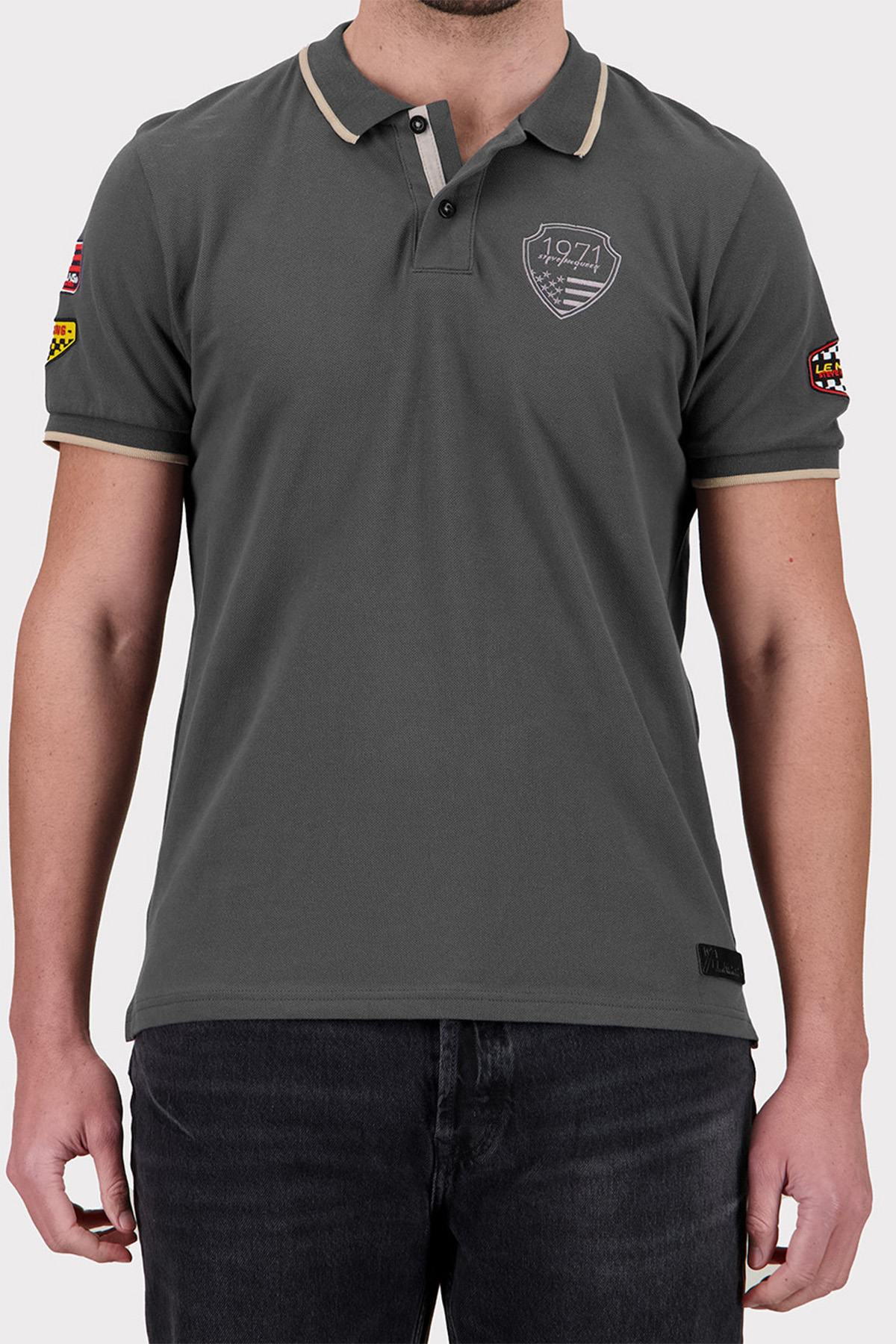 Herren Polo Steve Mcqueen POLO POM06-105 BLACK — Ansicht 1