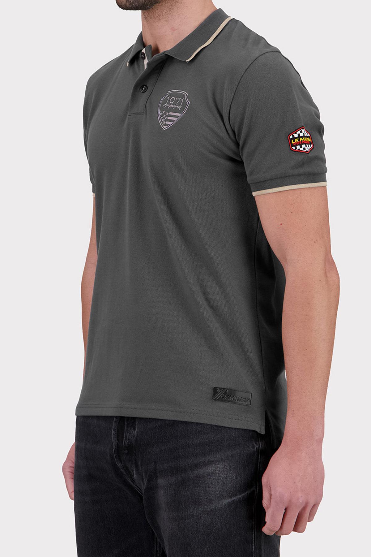 Herren Polo Steve Mcqueen POLO POM06-105 BLACK — Ansicht 2