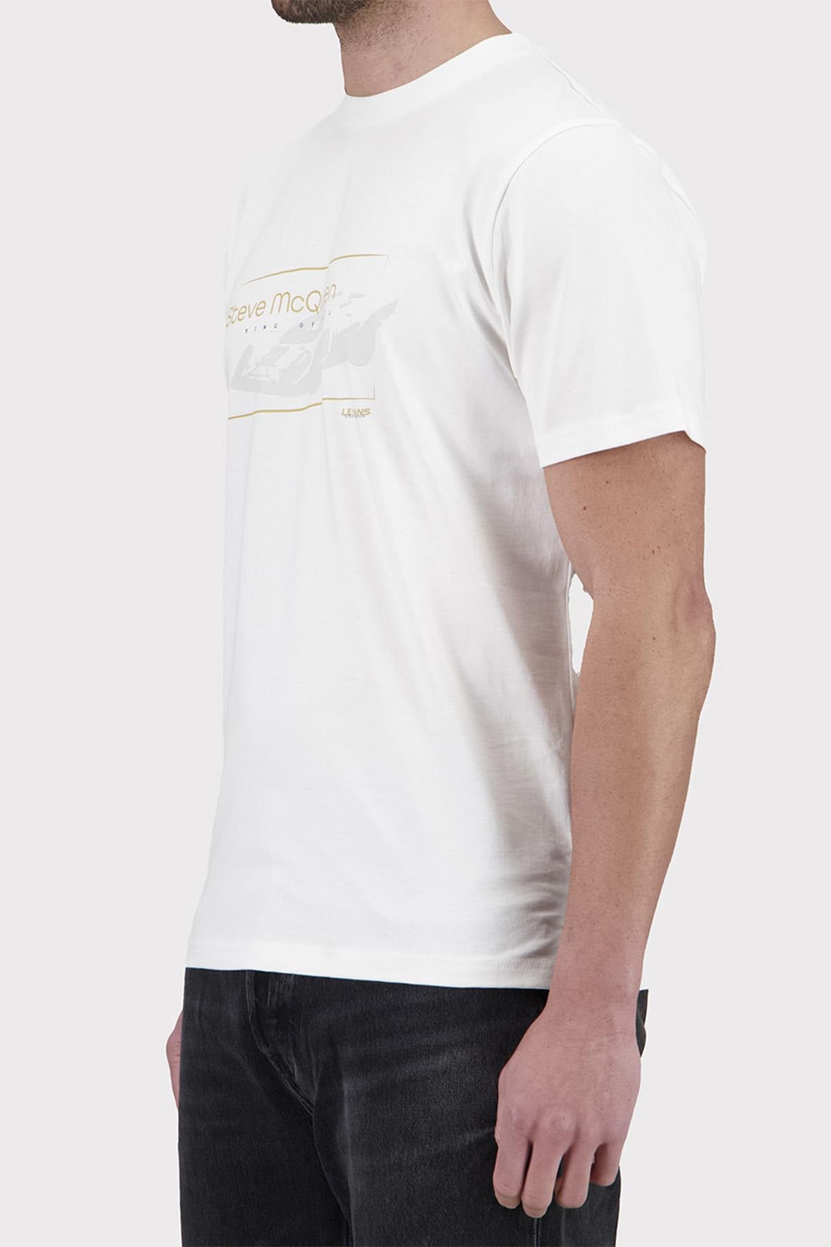 Tee Shirt Homme Steve Mcqueen TEE SHIRT TSM02-000 OFF WHITE — vue 2