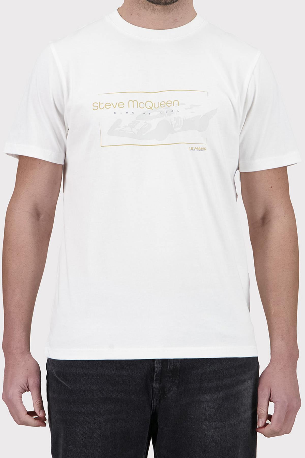 Tee Shirt Homme Steve Mcqueen TEE SHIRT TSM02-000 OFF WHITE — vue 1