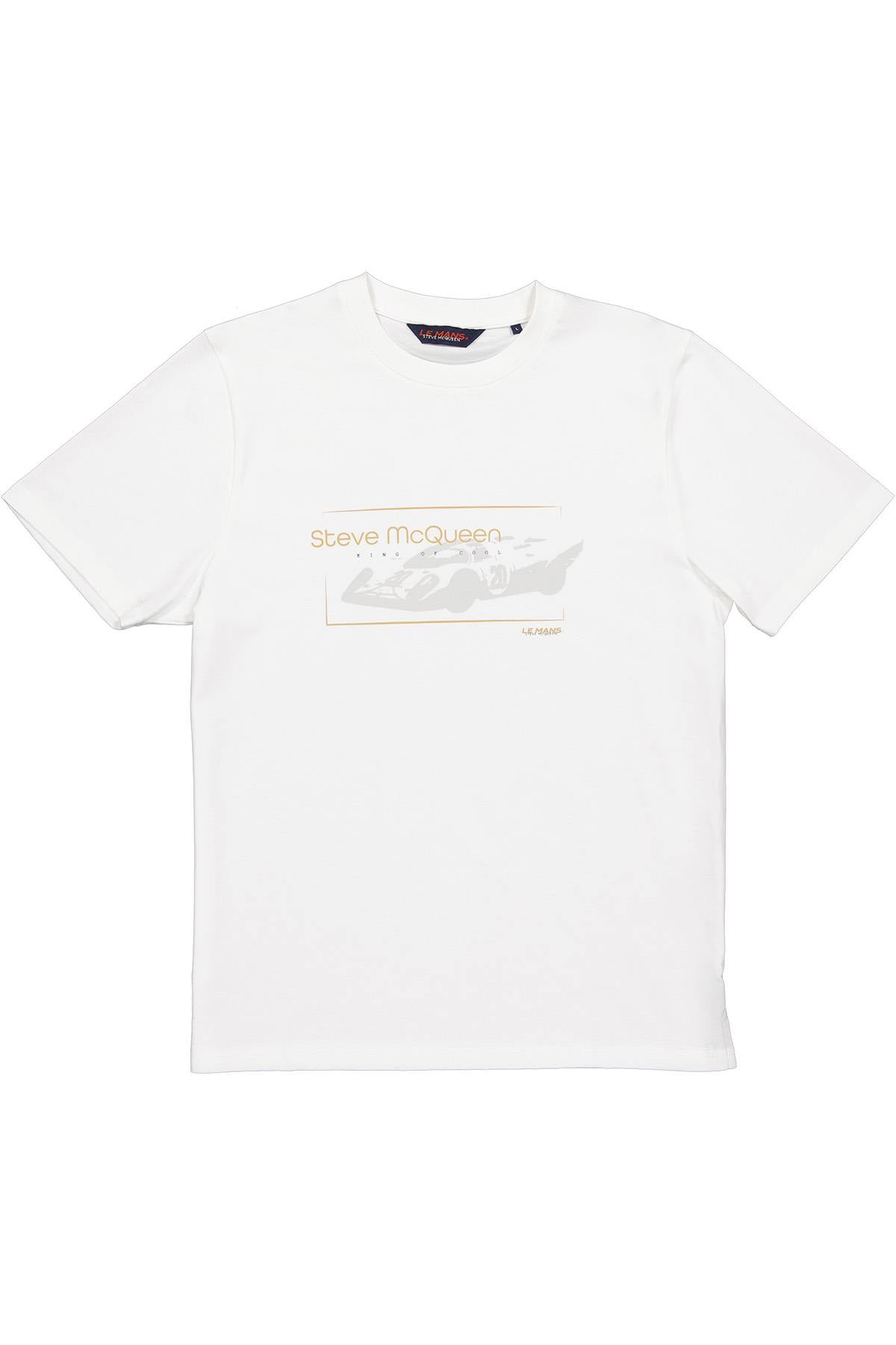 Tee Shirt Homme Steve Mcqueen TEE SHIRT TSM02-000 OFF WHITE — vue 3