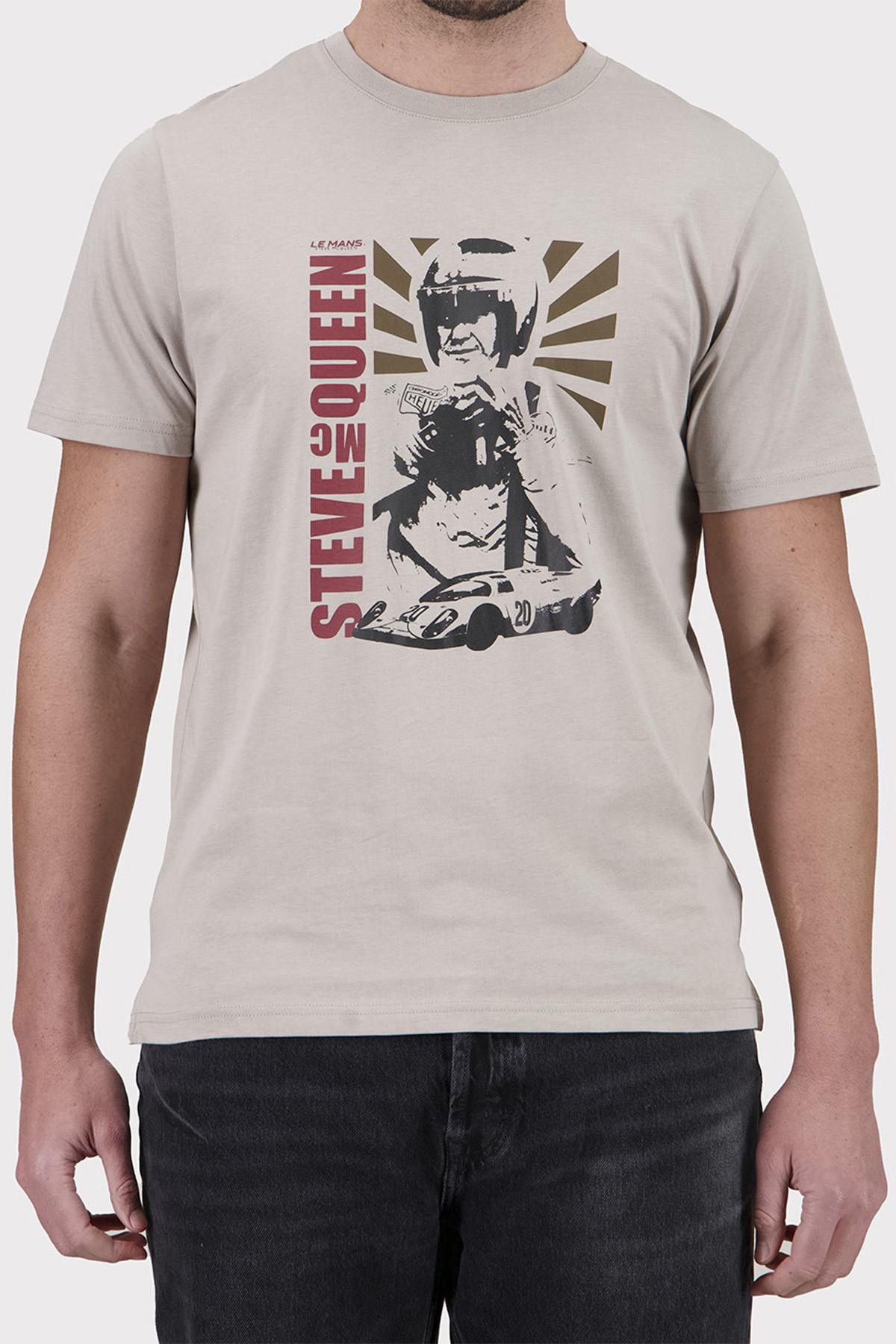Tee Shirt Homme Steve Mcqueen TEE SHIRT TSM03-103 CLAY — vue 1