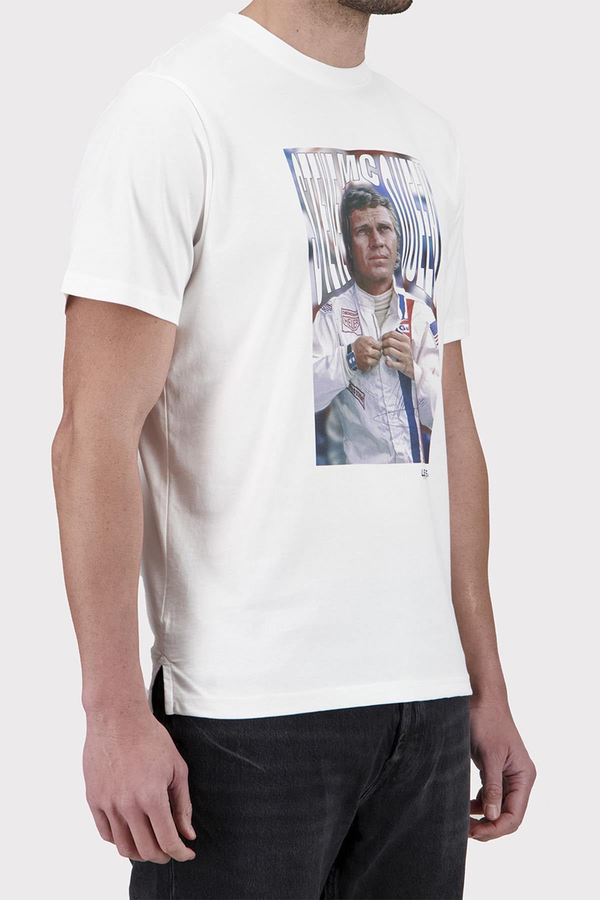 Tee Shirt Homme Steve Mcqueen TEE SHIRT TSM04-000 OFF WHITE — vue 2