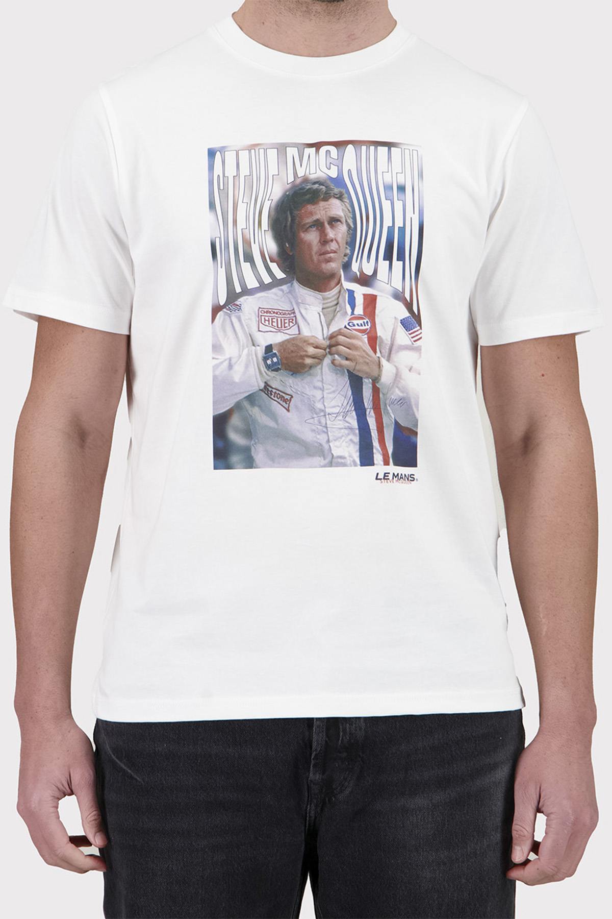 Tee Shirt Homme Steve Mcqueen TEE SHIRT TSM04-000 OFF WHITE — vue 1