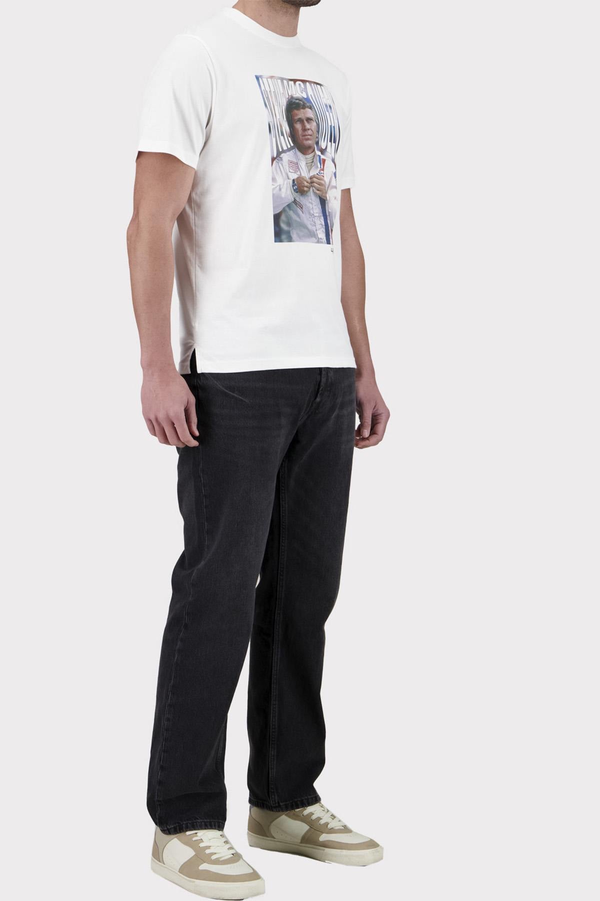 Tee Shirt Homme Steve Mcqueen TEE SHIRT TSM04-000 OFF WHITE — vue 4